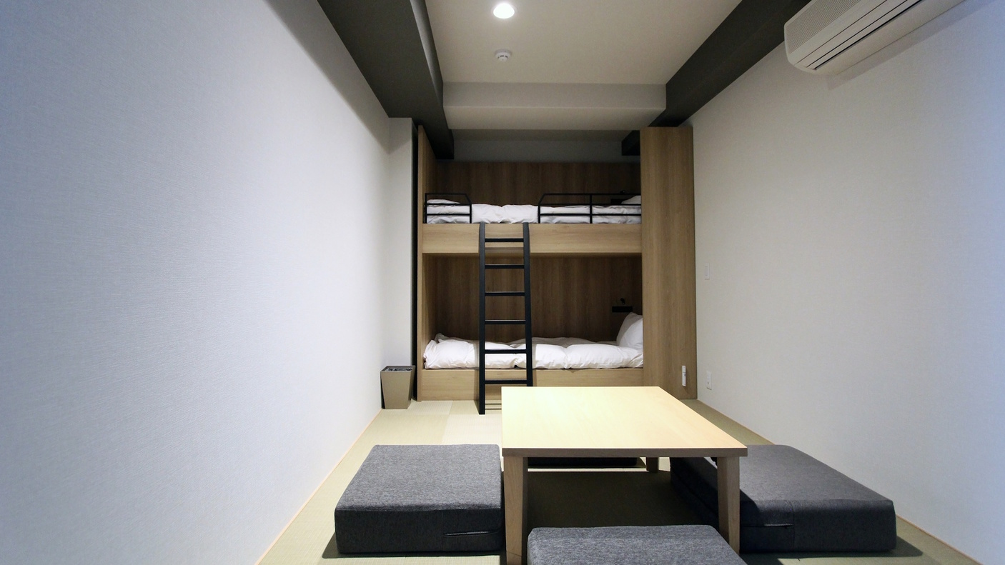 プレミアジャパニーズルーム（和洋室二段ベッド付） 上階層