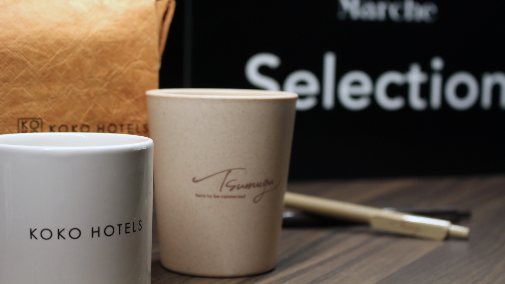 KOKO HOTELオリジナルコップ（客室）