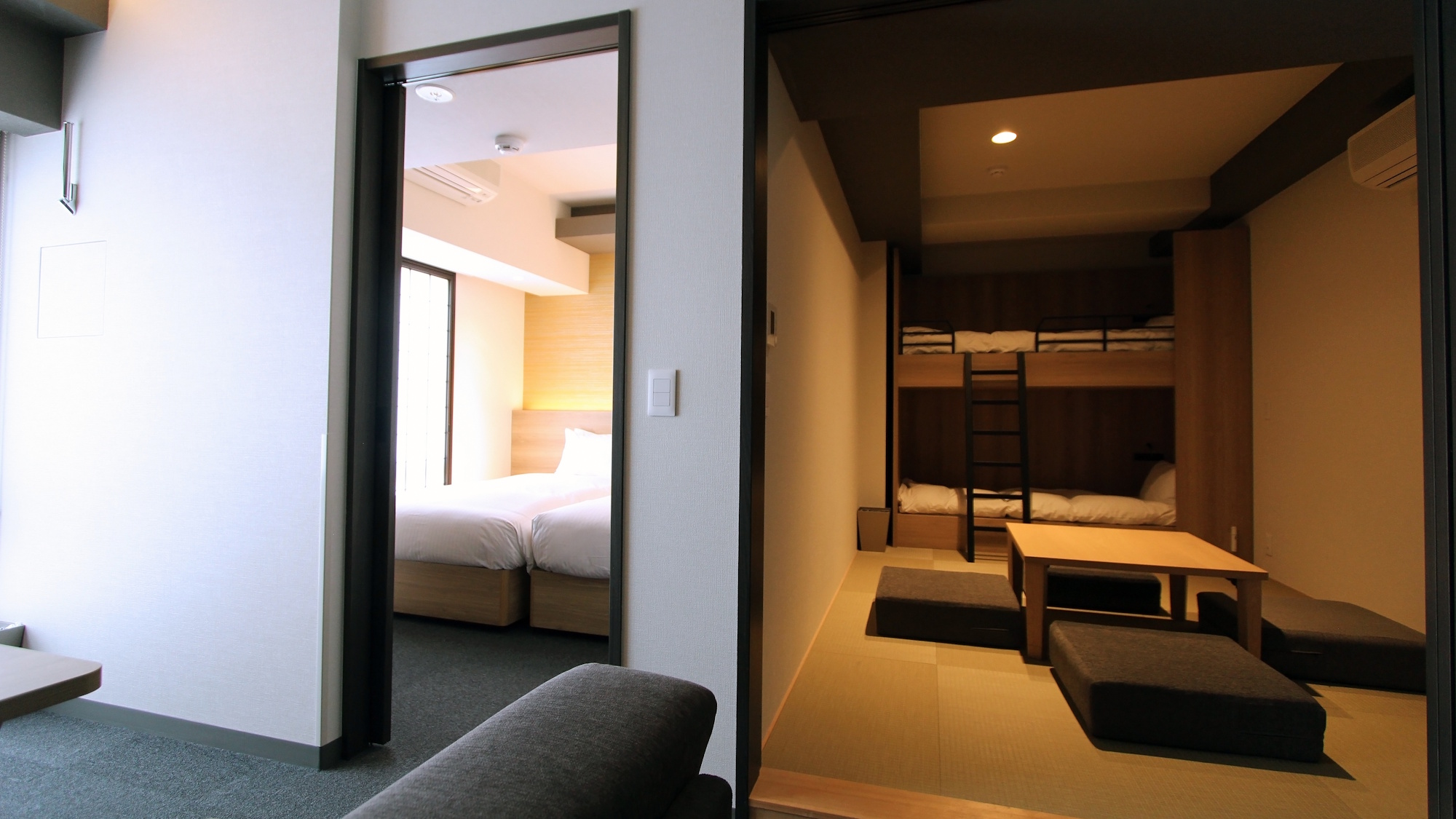 プレミアジャパニーズルーム（和洋室二段ベッド付） 上階層