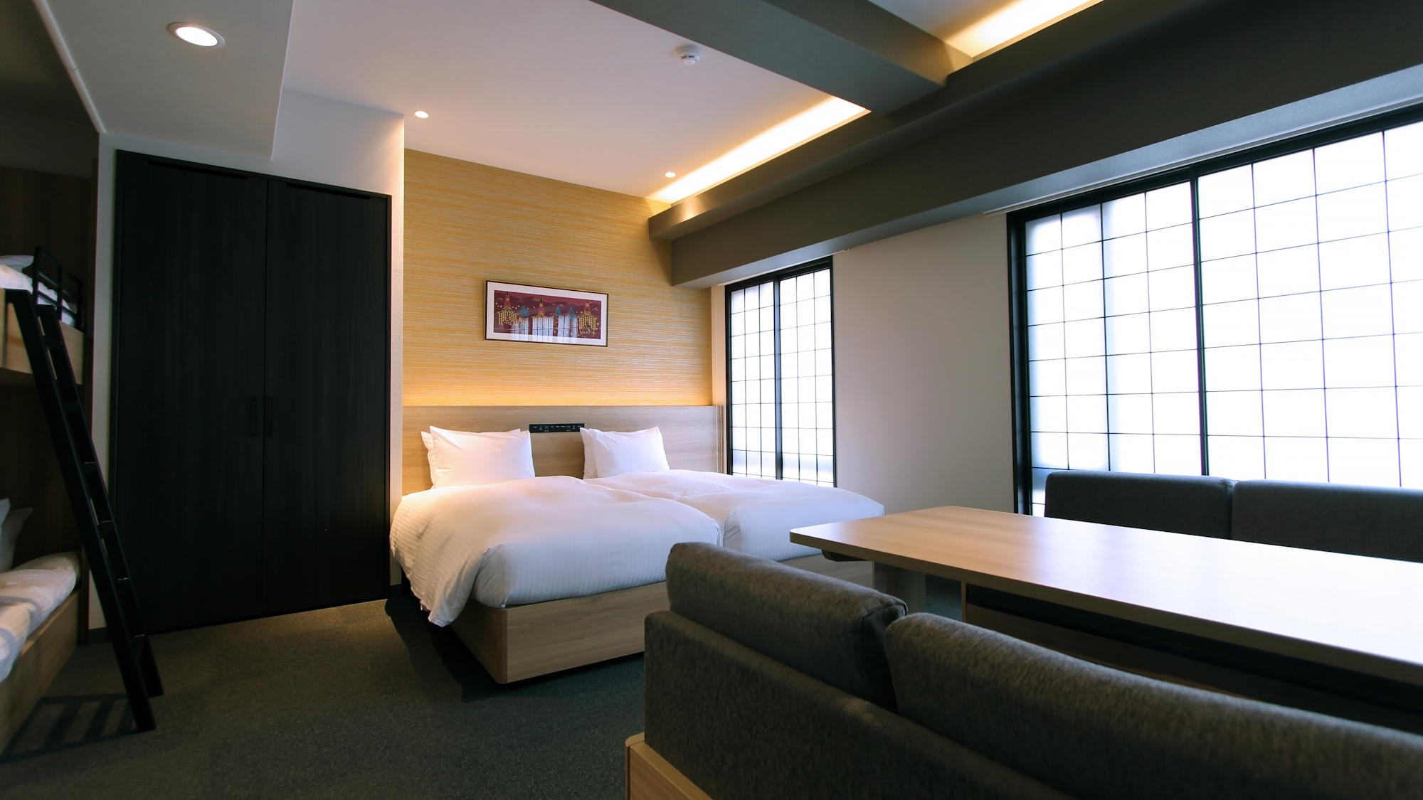 デラックスルーム（二段ベッド付）