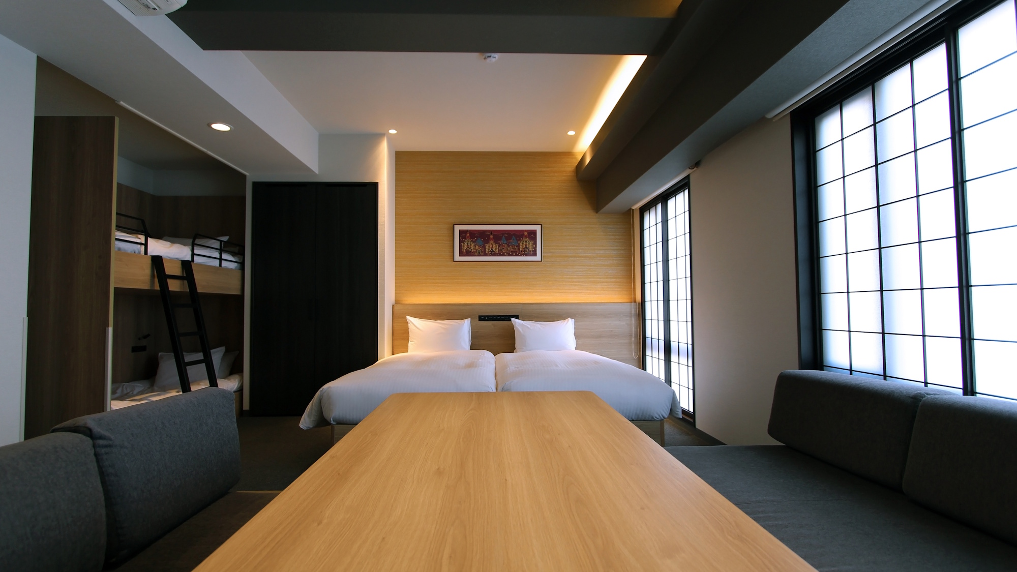 デラックスルーム（二段ベッド付）