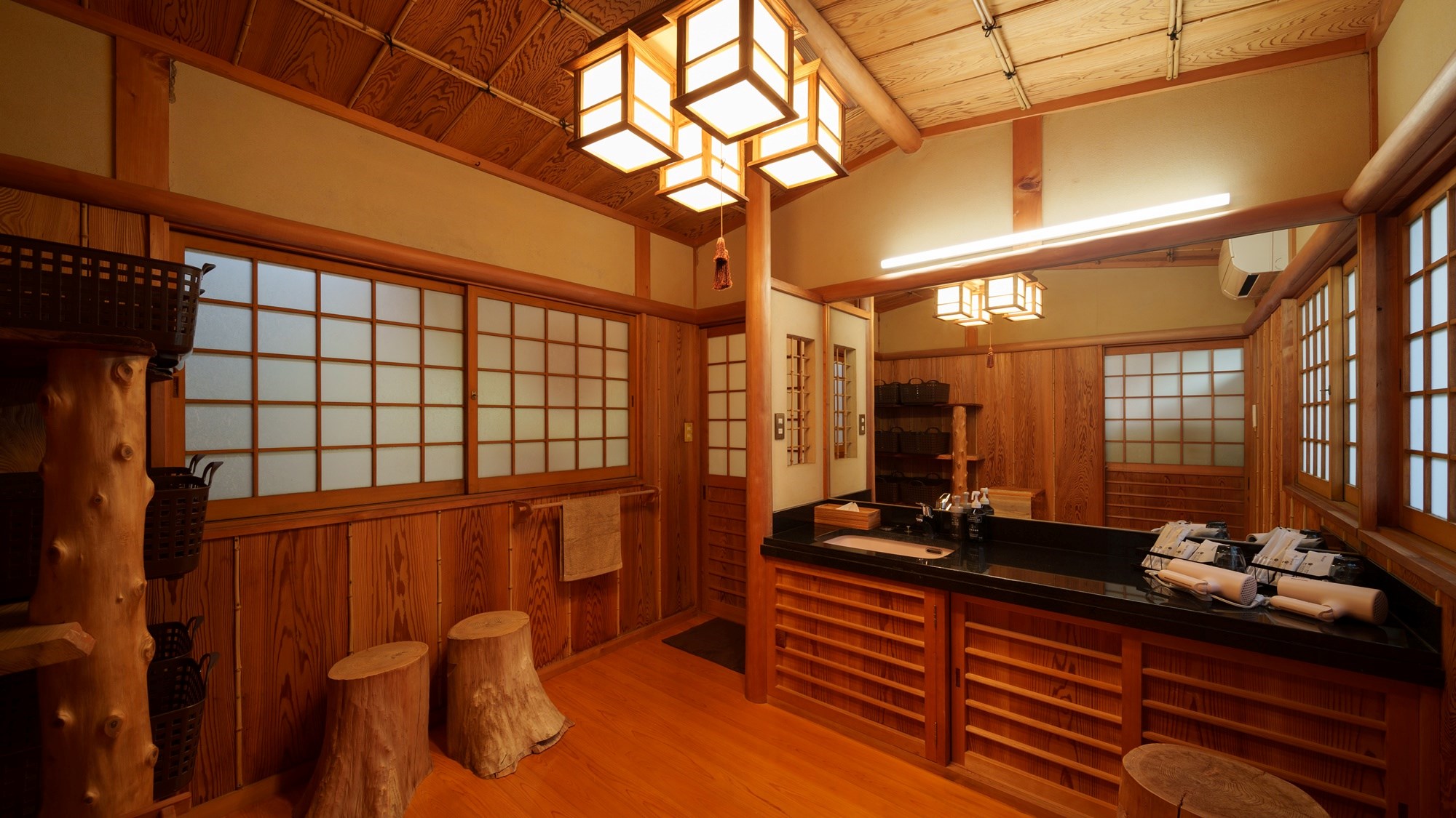 【洗面台】露天風呂