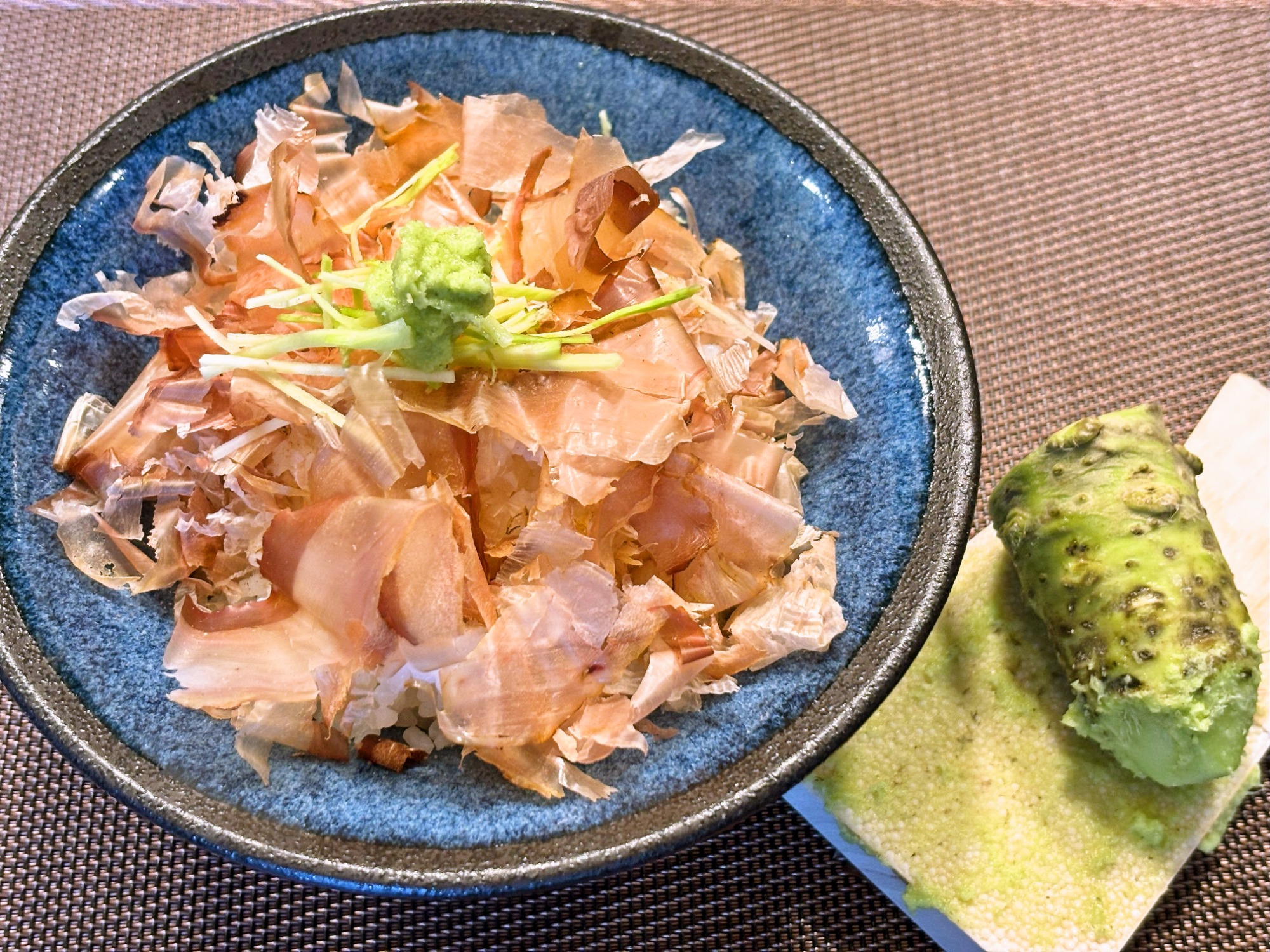 【Option】関金産わさびご飯。