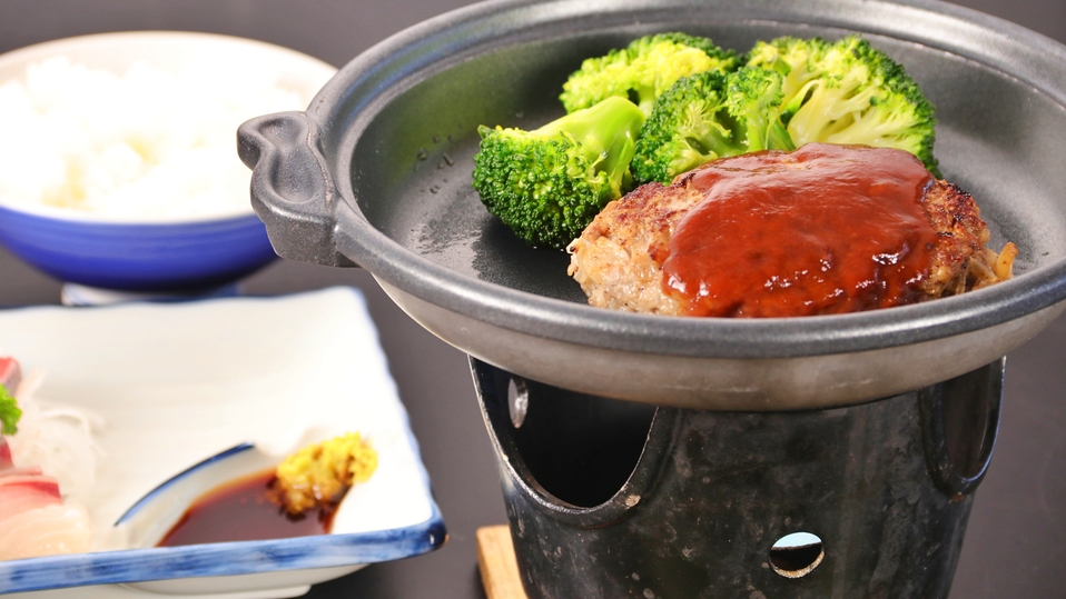 【１泊２食・ビジネス定食】夕食は地元の食材を使ったボリューム満点手作り定食♪