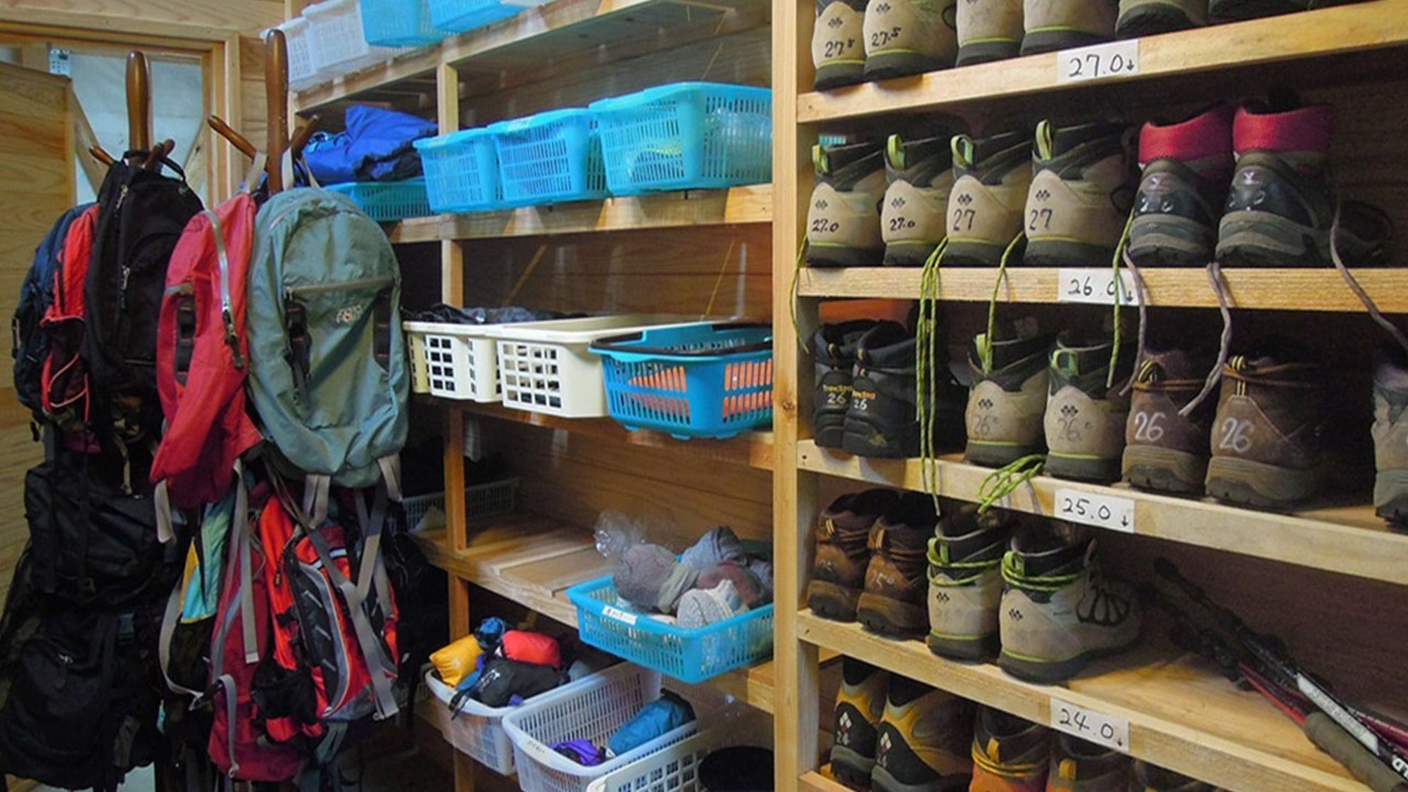 登山用品レンタル