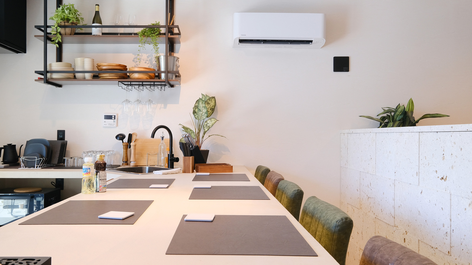 ・【ダイニングキッチン】インテリア雑誌のようなおしゃれなスペース