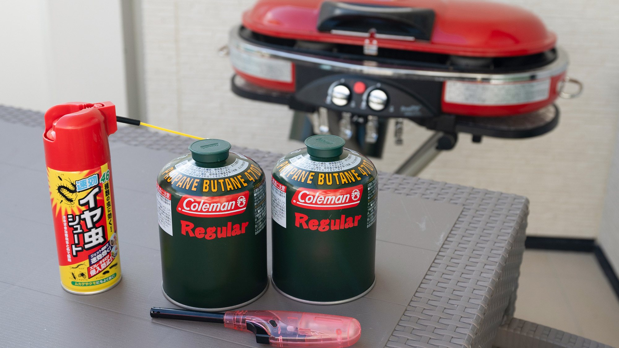 ・【プールテラス】ガス式BBQ機材は有料レンタルです（BBQ付プランは宿泊料金に含みます）