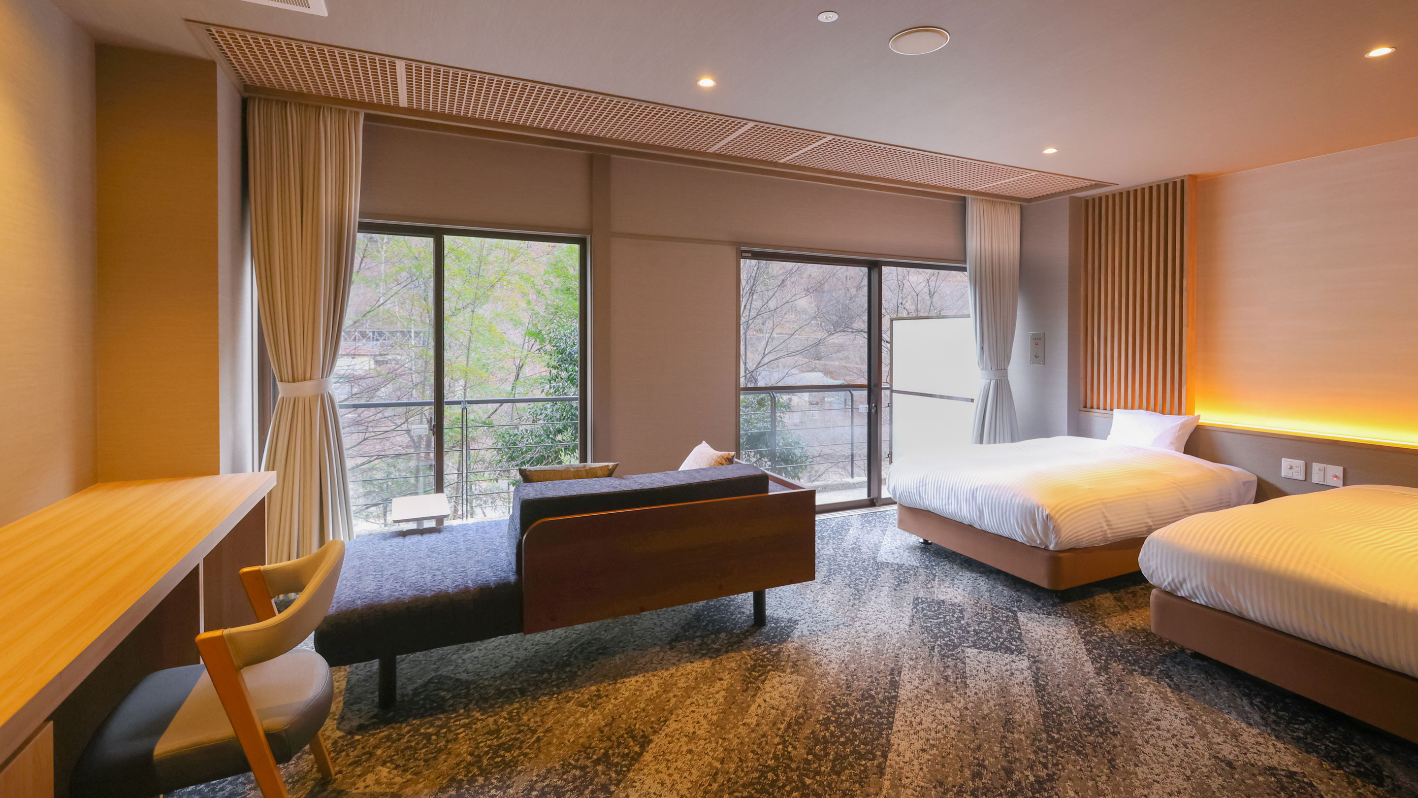 【禁煙】スタンダード洋室ツイン シャワーのみ※イメージ