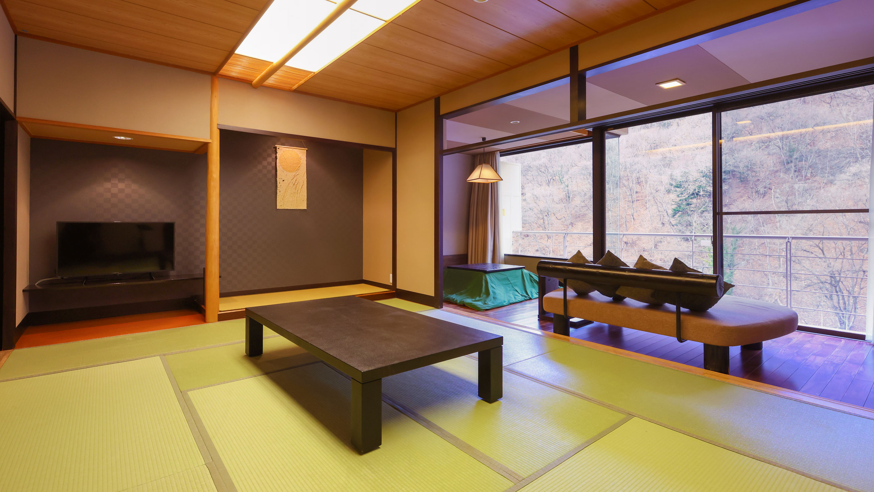 【禁煙】スイート露天風呂付和ベッドツイン 内風呂あり※イメージ