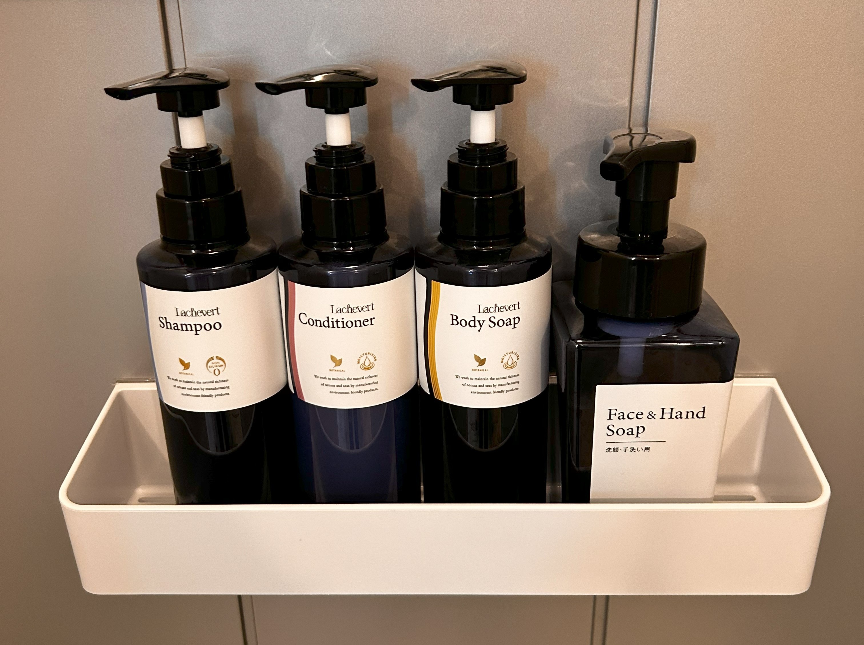 シャワールームアメニティ