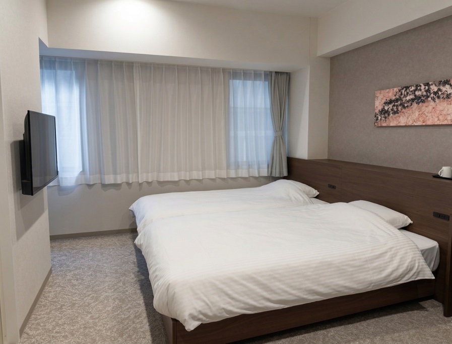 バリアフリールーム(禁煙)＜ツイン＞