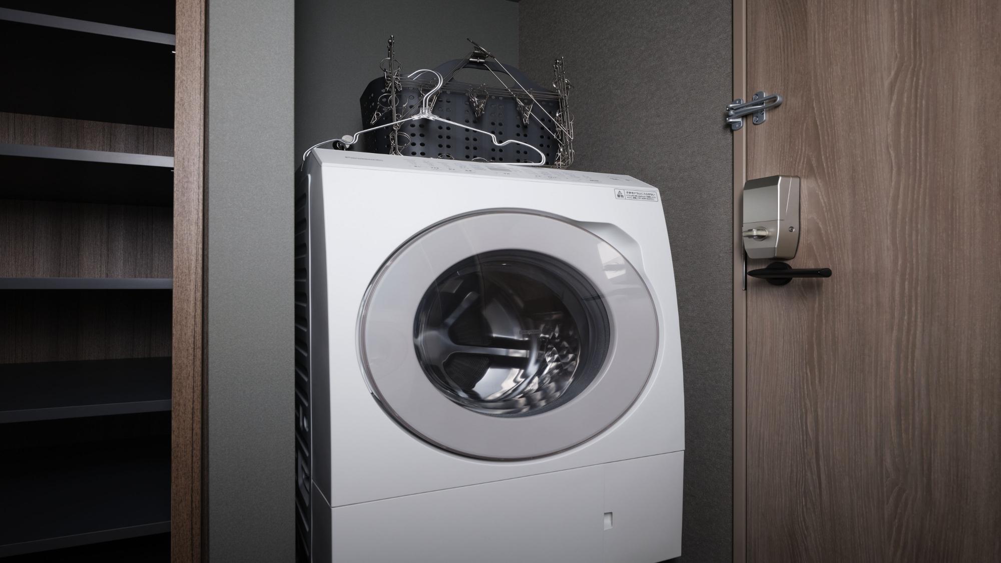 客室設備：洗濯乾燥機