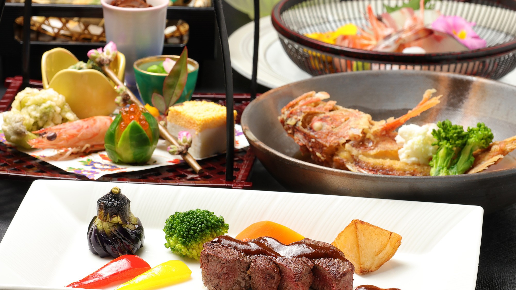 《3〜4名様利用》【広島市内を一望】天然温泉付き！1泊2食付 最上級プラン 煌〜きらめき〜