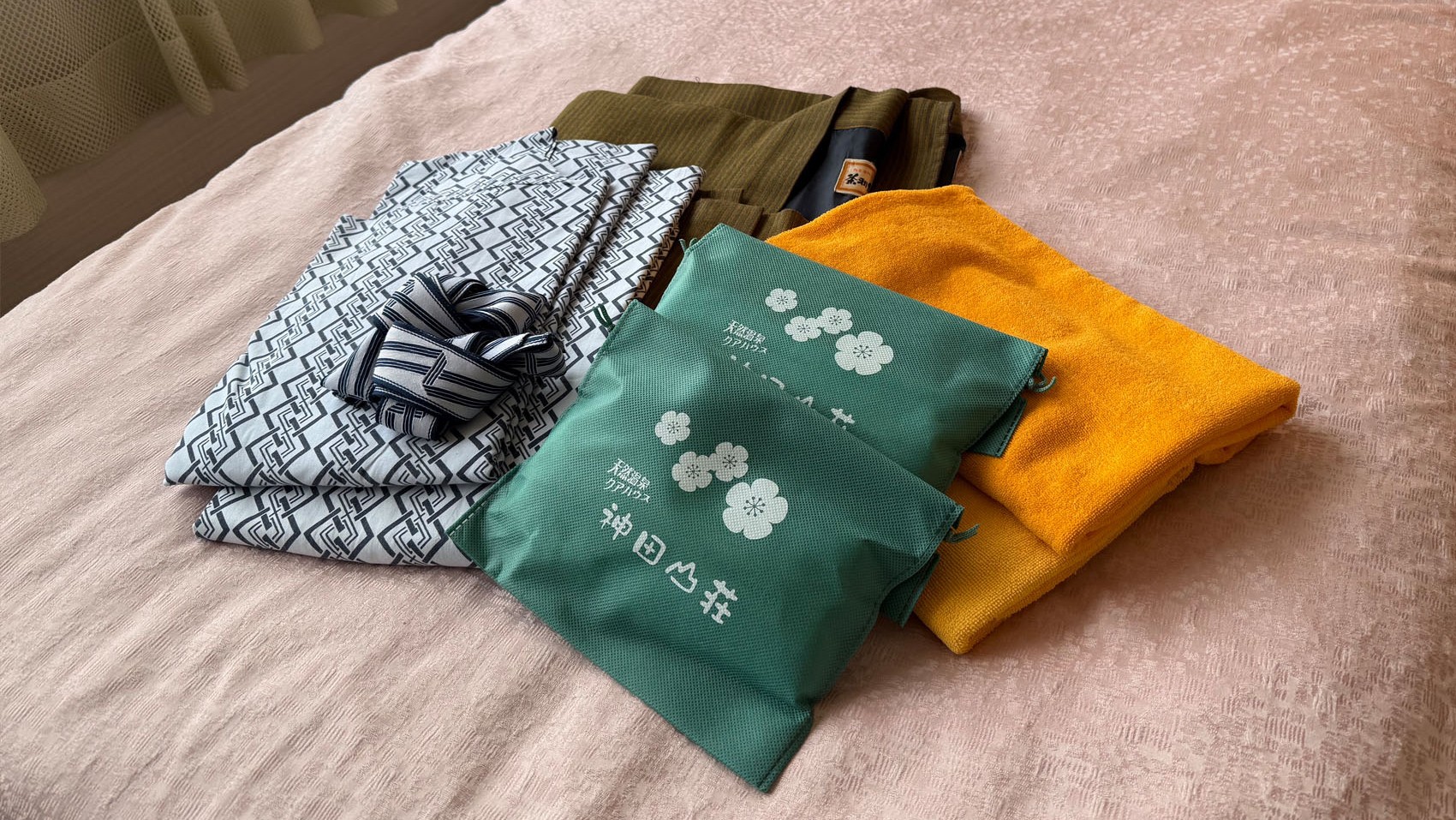 【アメニティ】浴衣のサイズが合わない場合はフロントまでお声がけくださいね～。