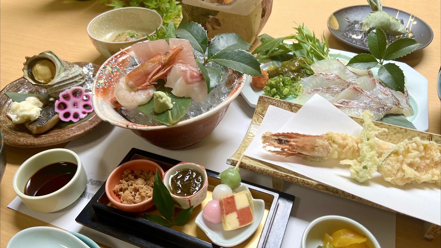 『旬替わり』本格会席と自慢の天然温泉をご堪能♪【1泊2食】