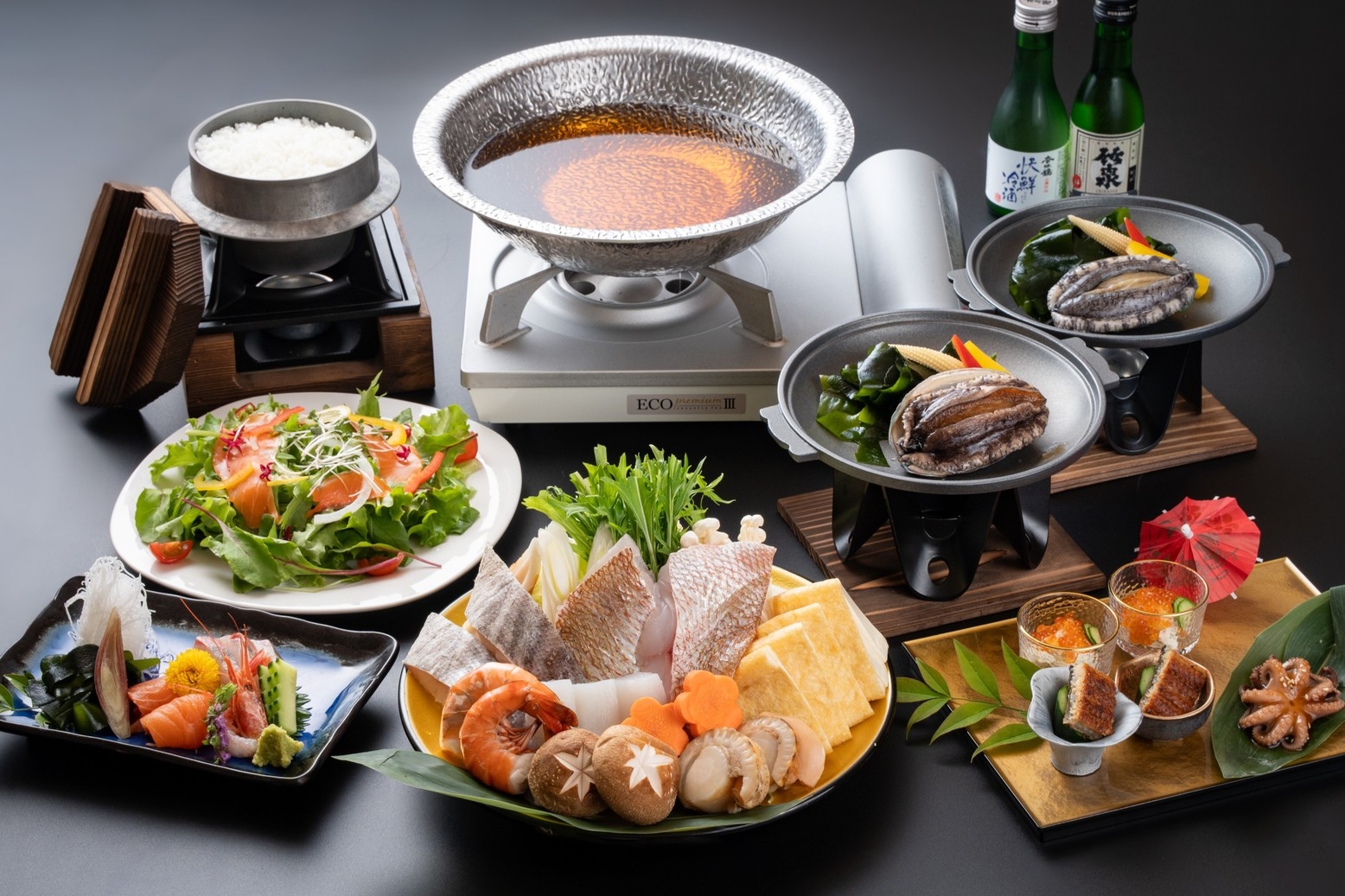 1泊2食付！但馬の幸（魚）海鮮寄せ鍋と外湯巡り券が付いた温泉満喫プラン！