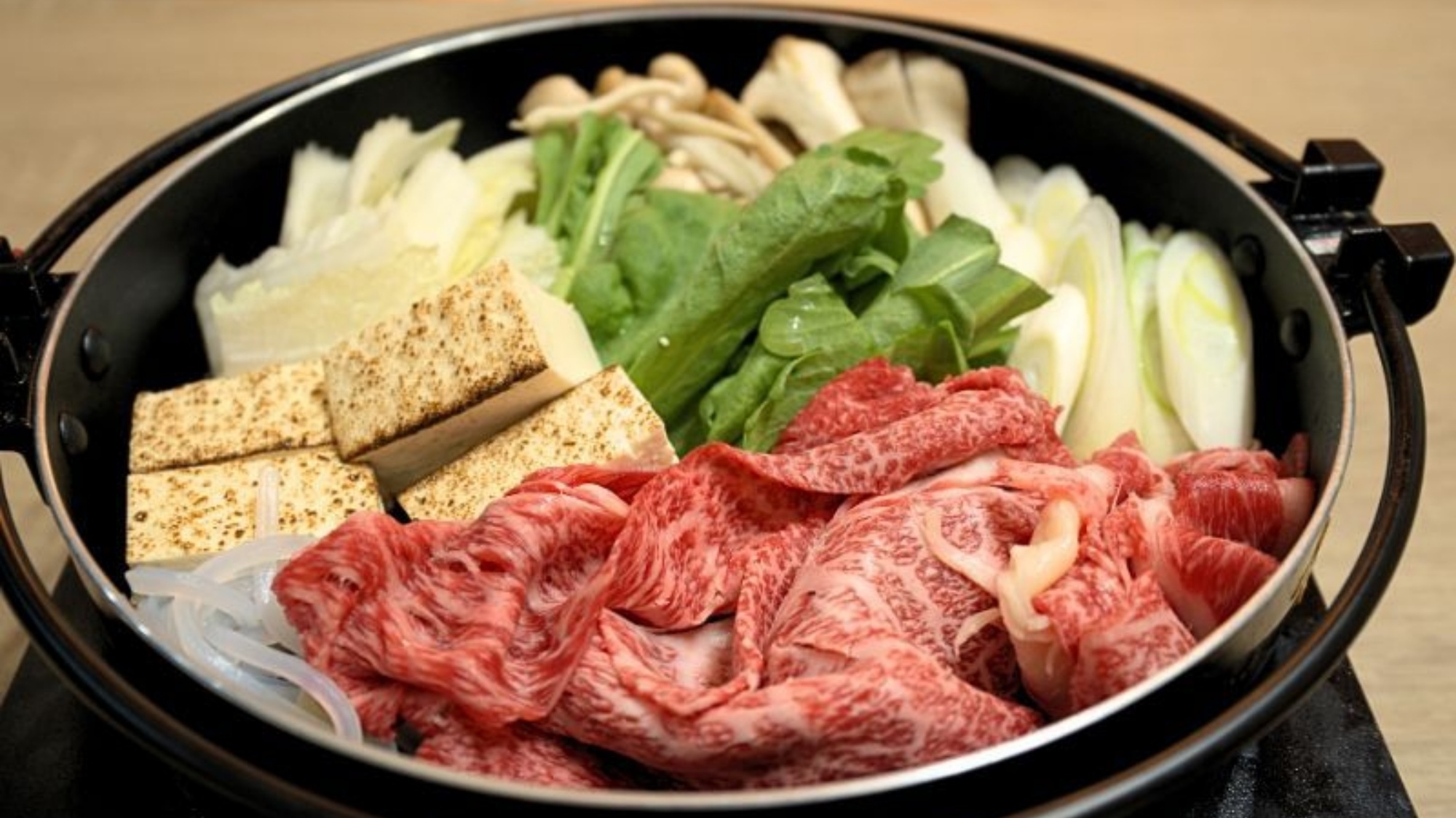 【すき焼き】お部屋でゆっくり高森牛堪能「２時間サウナ付き」