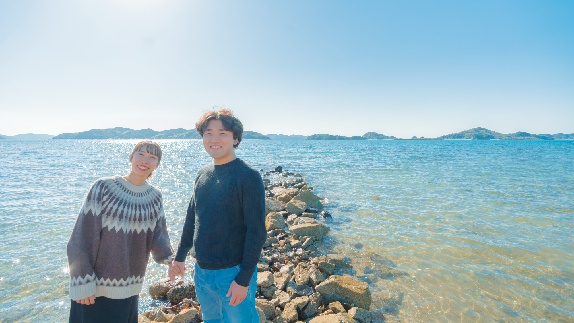  【滞在イメージ】施設周辺　コテージ隣（海辺）