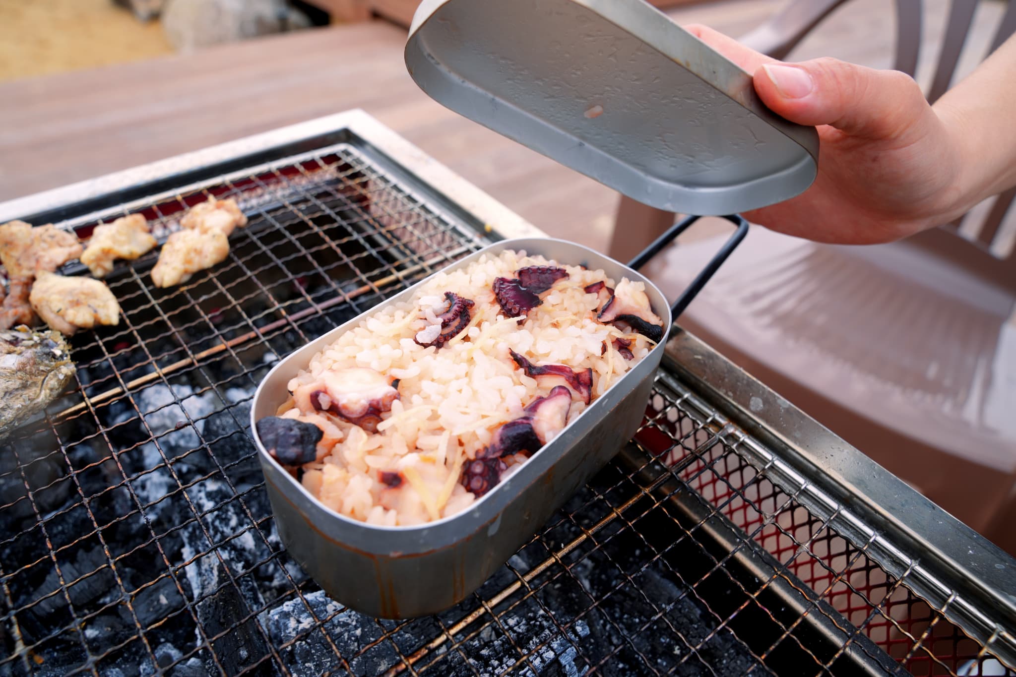 地元食材で作る絶品たこ飯