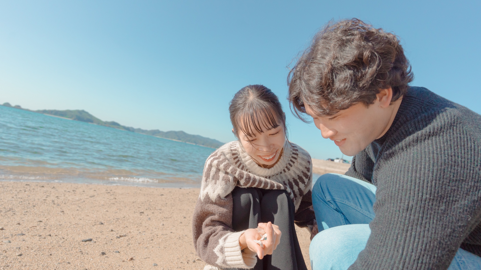  【滞在イメージ】施設周辺　コテージ隣（海辺）