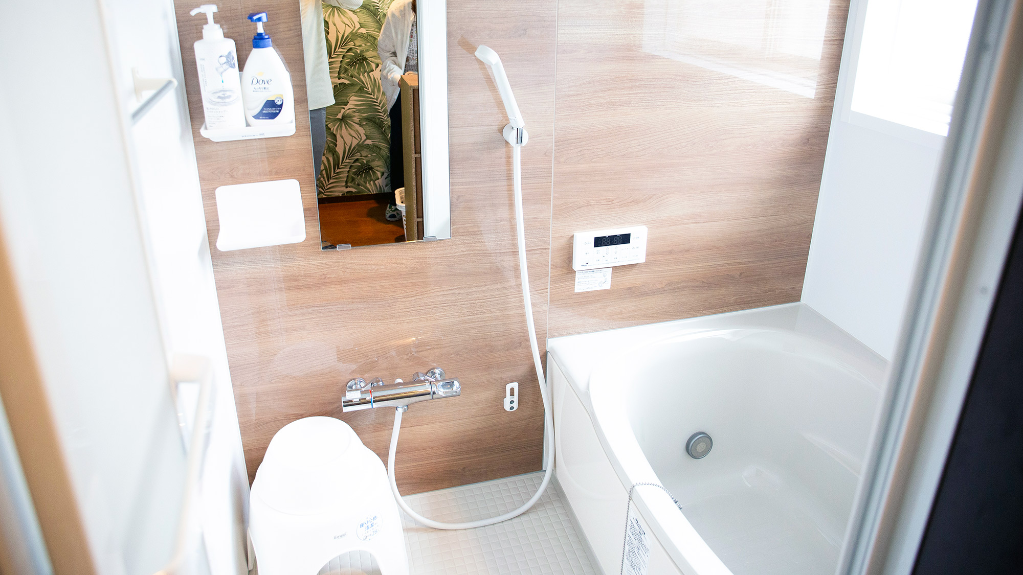 ・【バスルーム】シャンプー、リンス、ボディーソープを完備しております