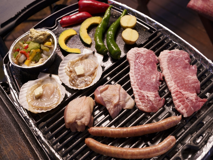 【プレミアム北海道食材の極上BBQ＆朝食付き】北海道の恵みを味わう星空の贅沢グランピングプラン