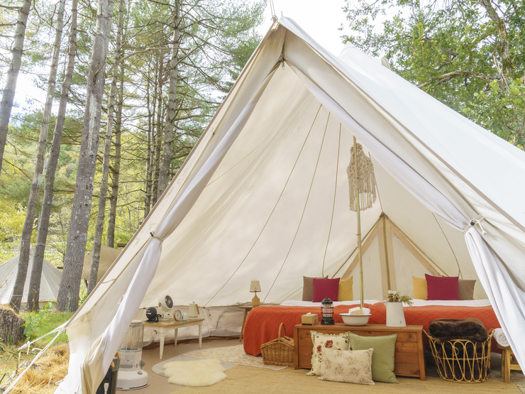 【プライベート焚き火付】スイートベルテント