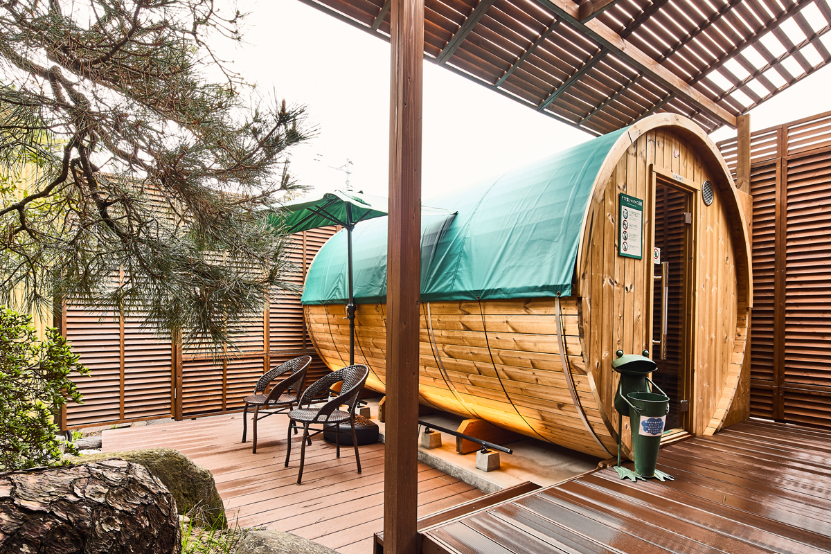 バレルサウナ（無料）