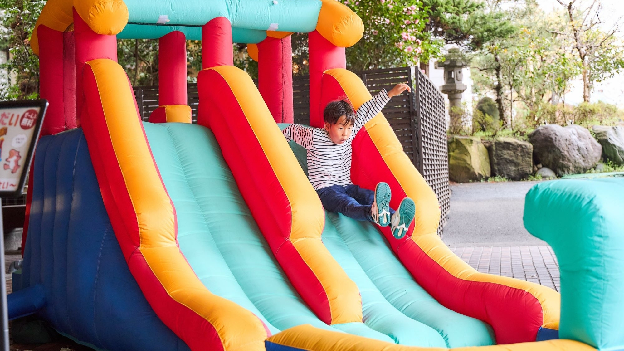 天使のおにわ アスレチック (無料)