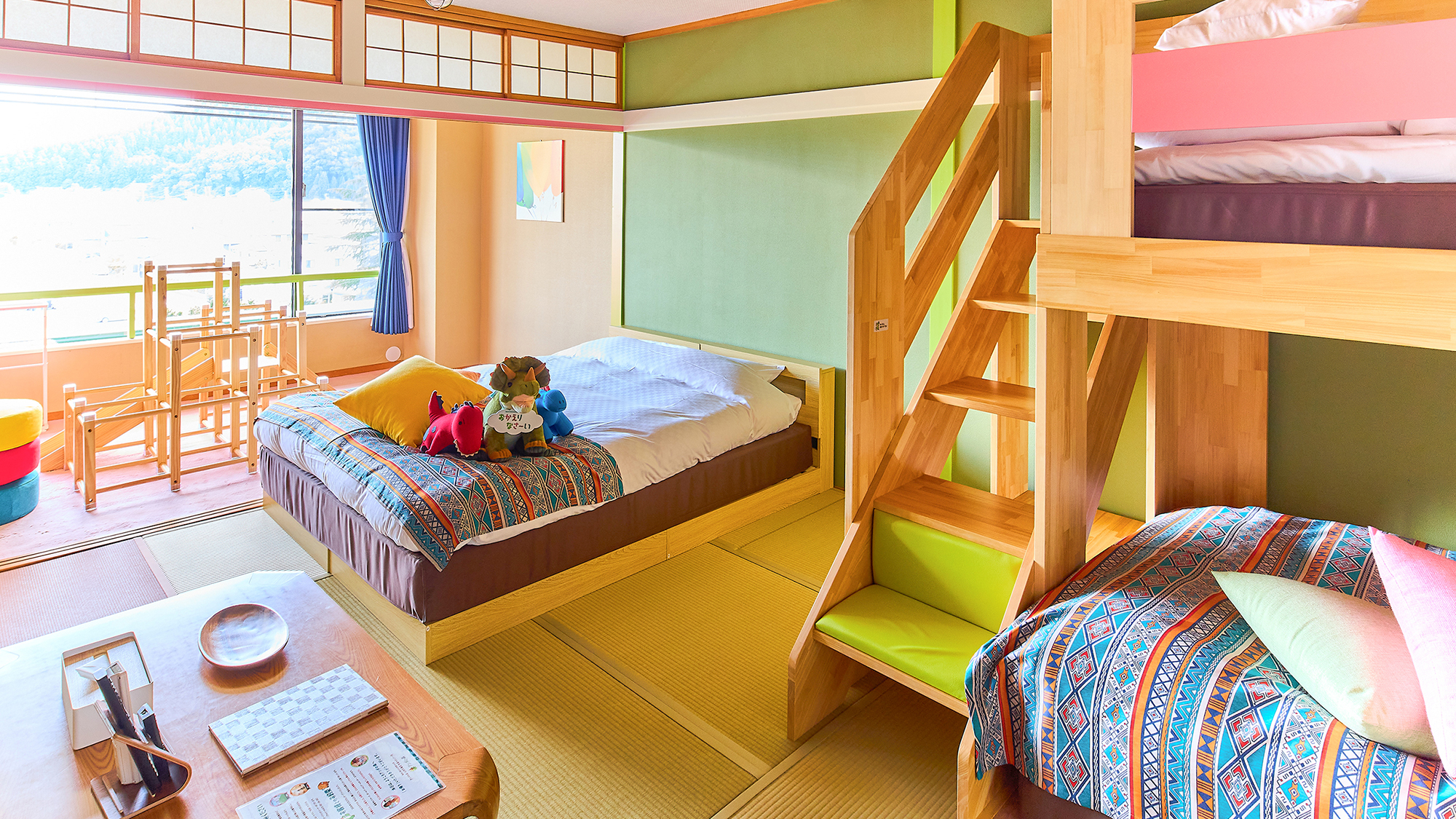 【ガーデン館】和洋室カジュアル５　室内遊具付き