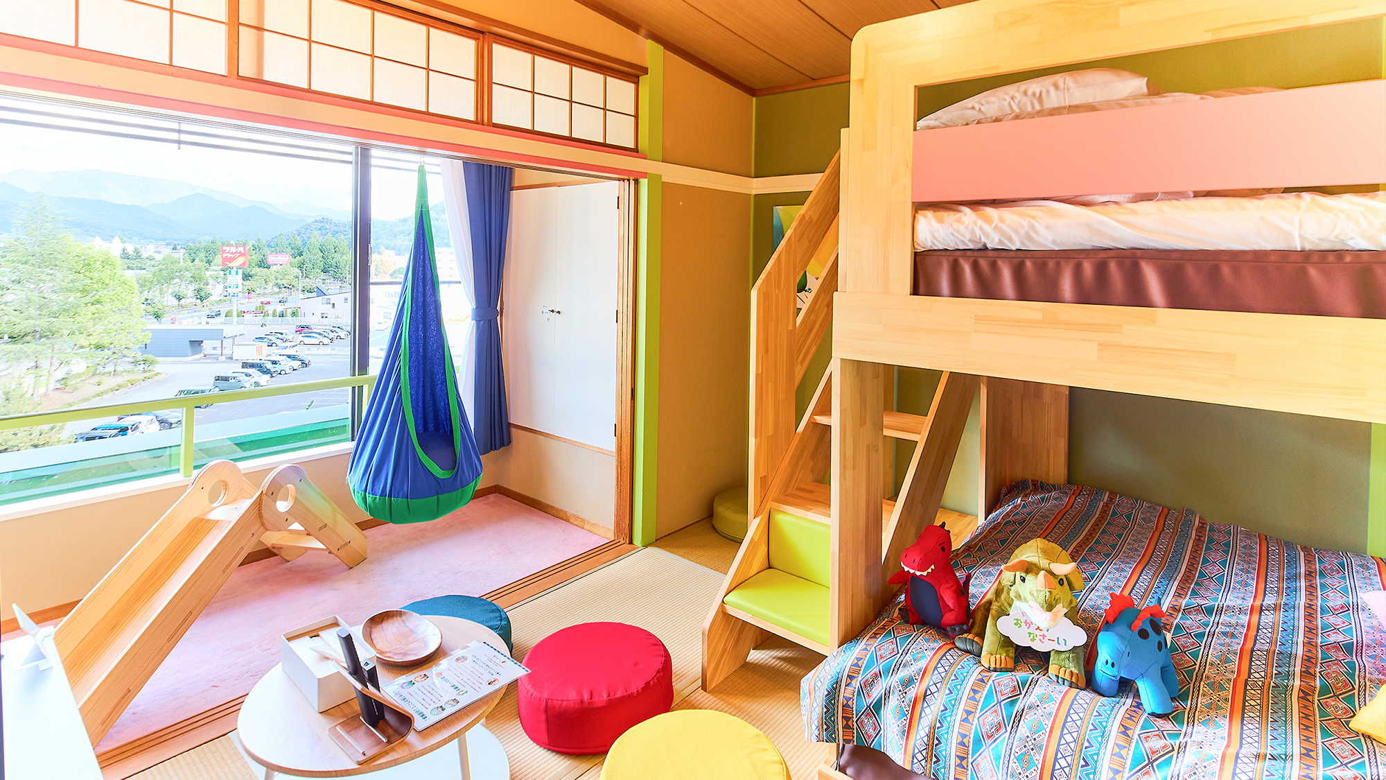 【ガーデン館】和洋室カジュアル4　室内遊具付き