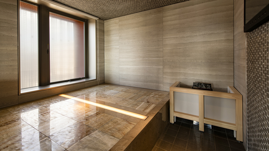 【テラスガーデンスイート】岩盤浴