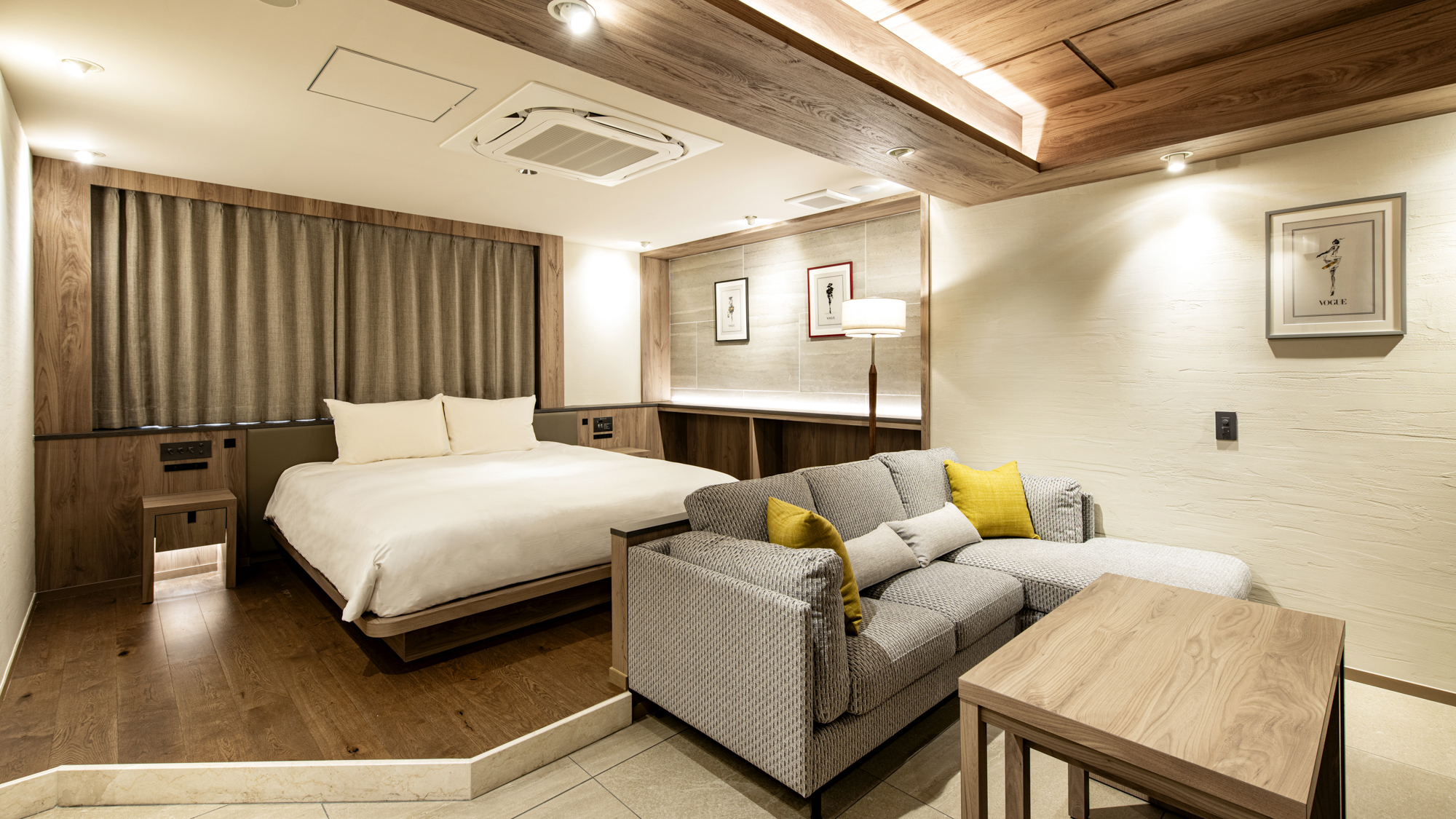 【スタンダードキングC（一例）】客室全体