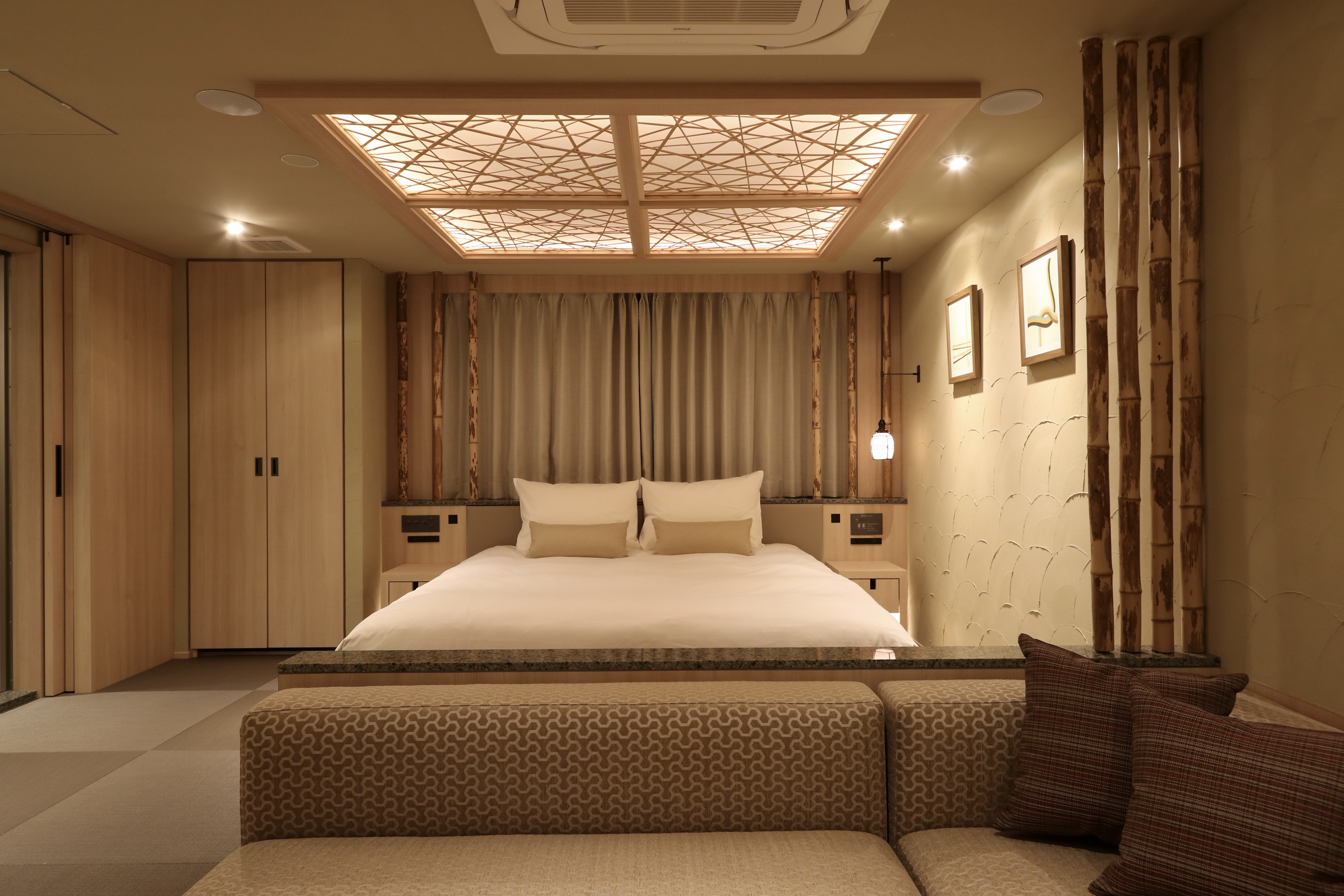 【スタンダードキングB（一例）】客室全体