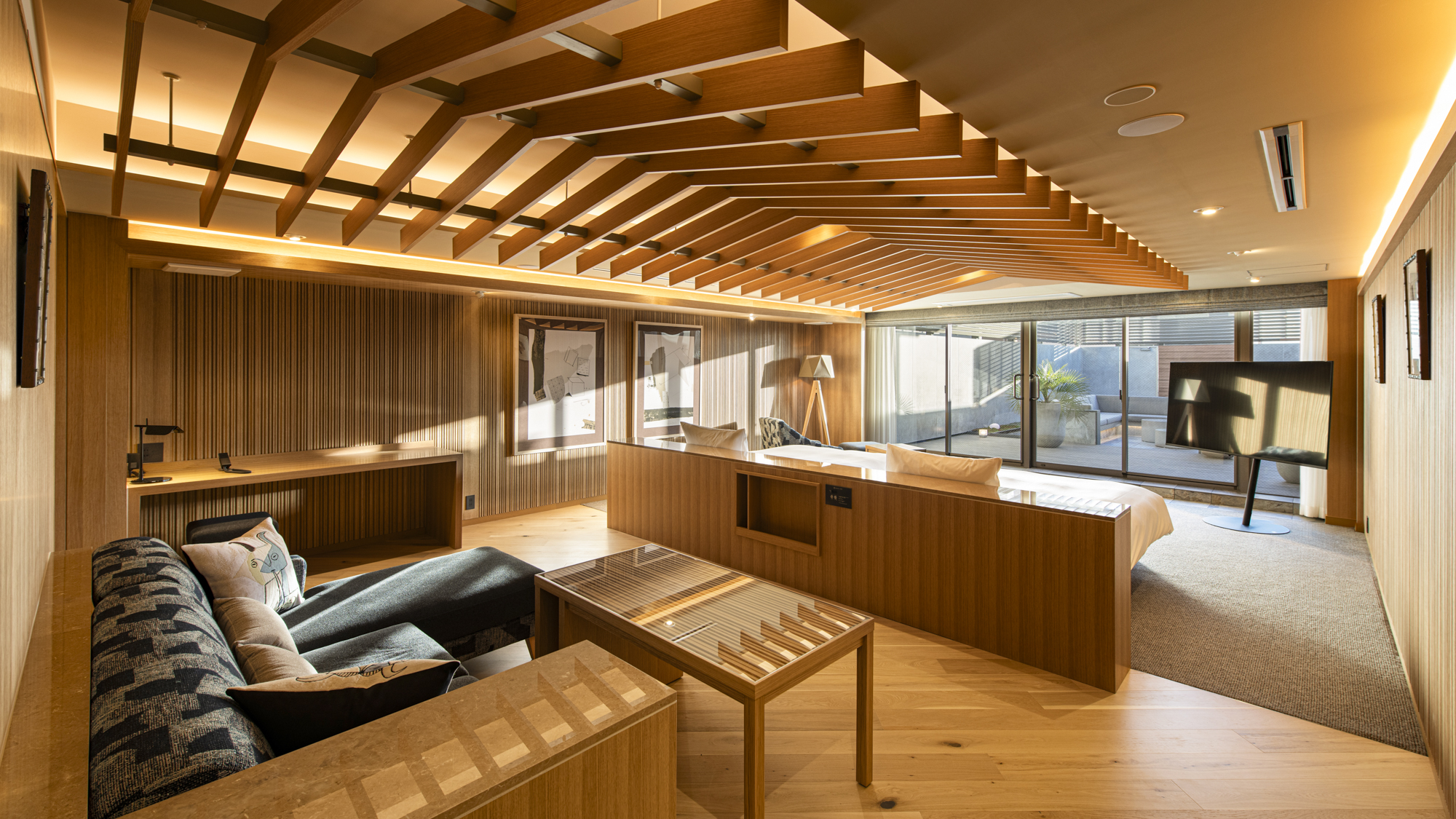 【テラスガーデンスイート】客室全体