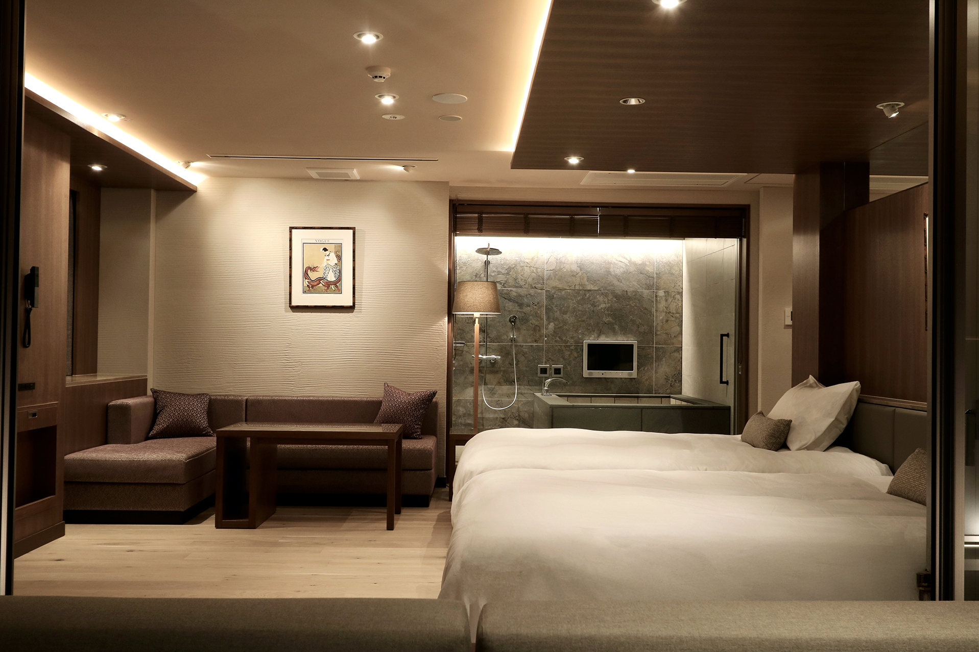 【テラススイート(一例)】客室全体