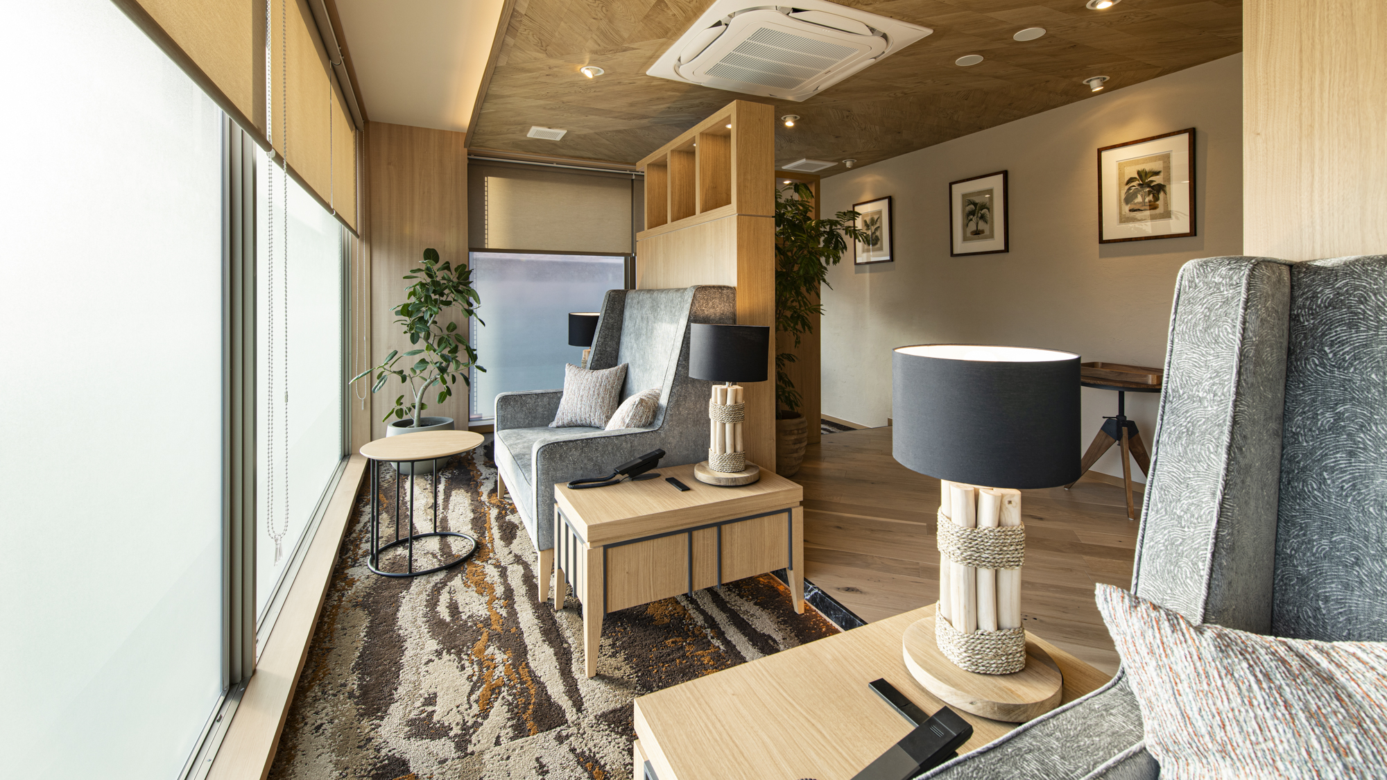 【ご宿泊様ラウンジ】ホテル2Fにございます