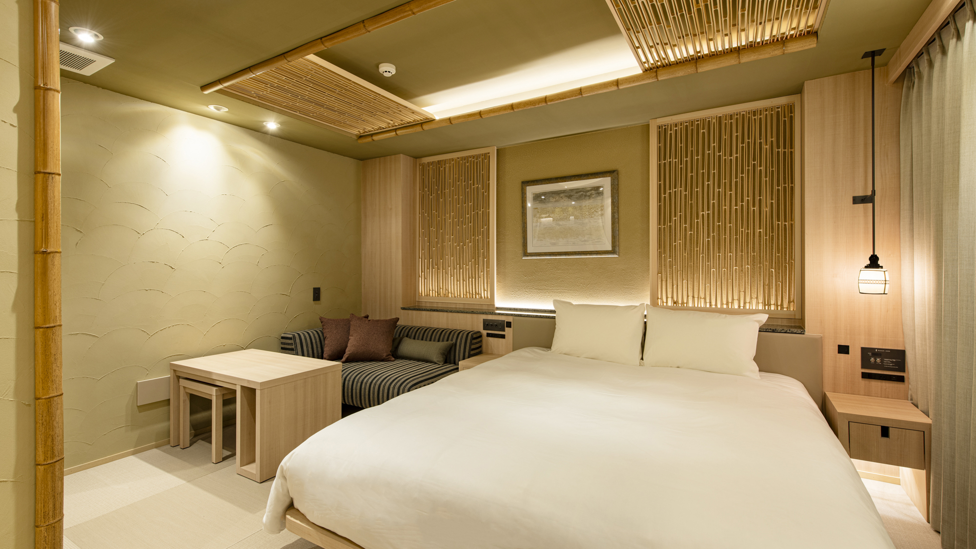 【スタンダードキングA（一例）】客室全体