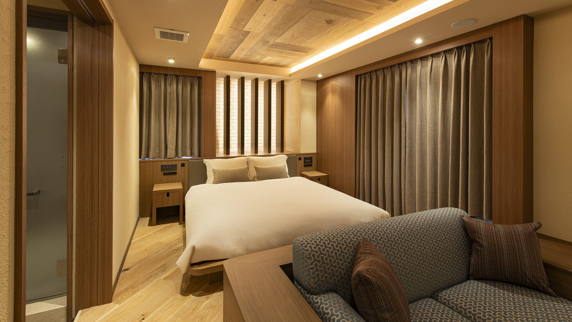 【スタンダードキングB（一例）】客室全体