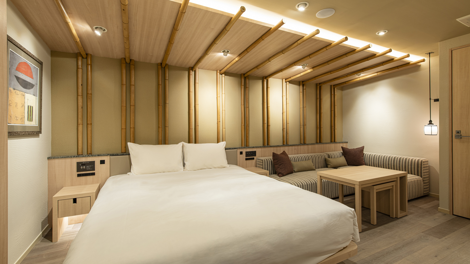 【スタンダードキングA（一例）】客室全体