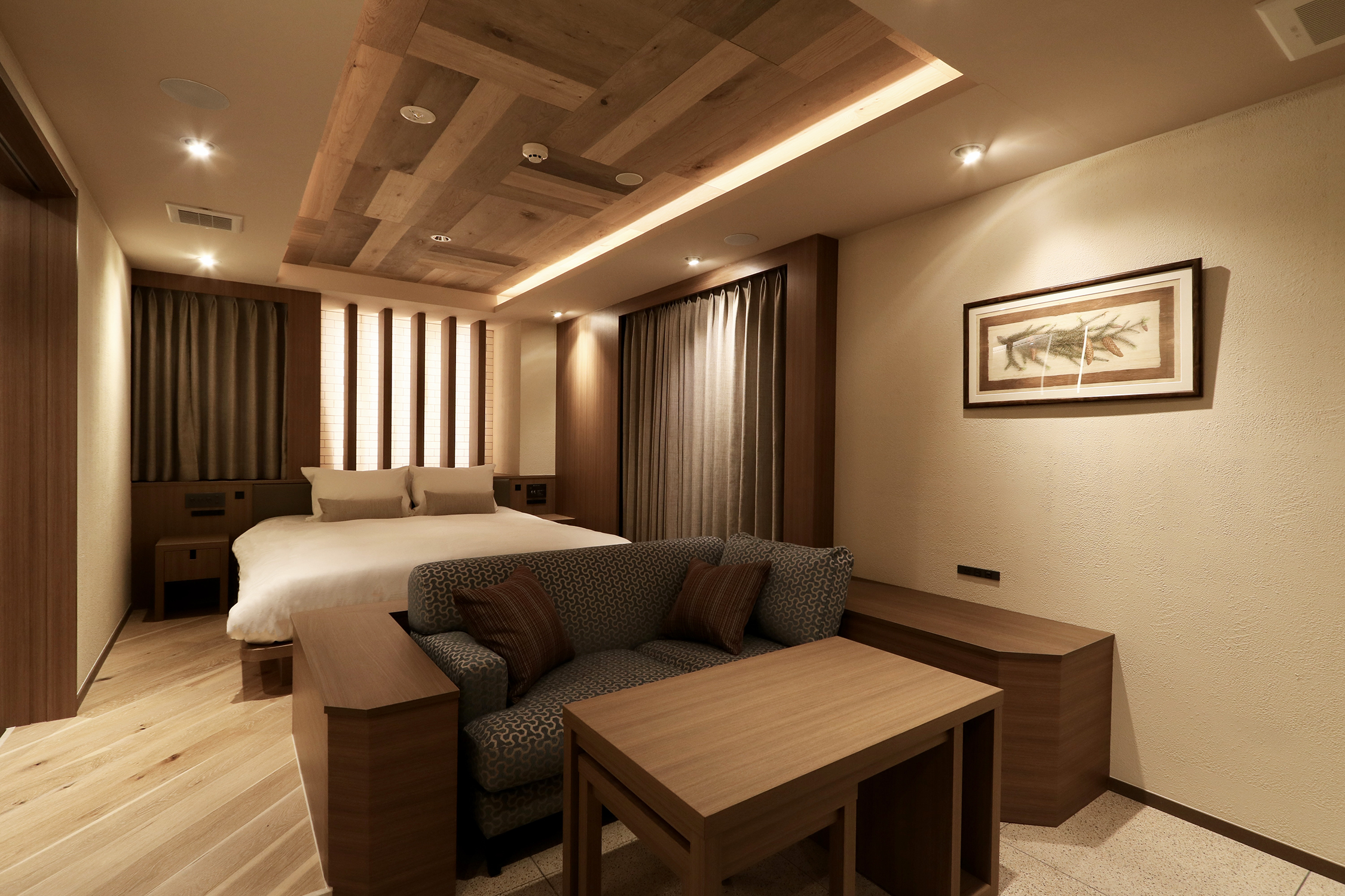 【スタンダードキングB（一例）】客室全体