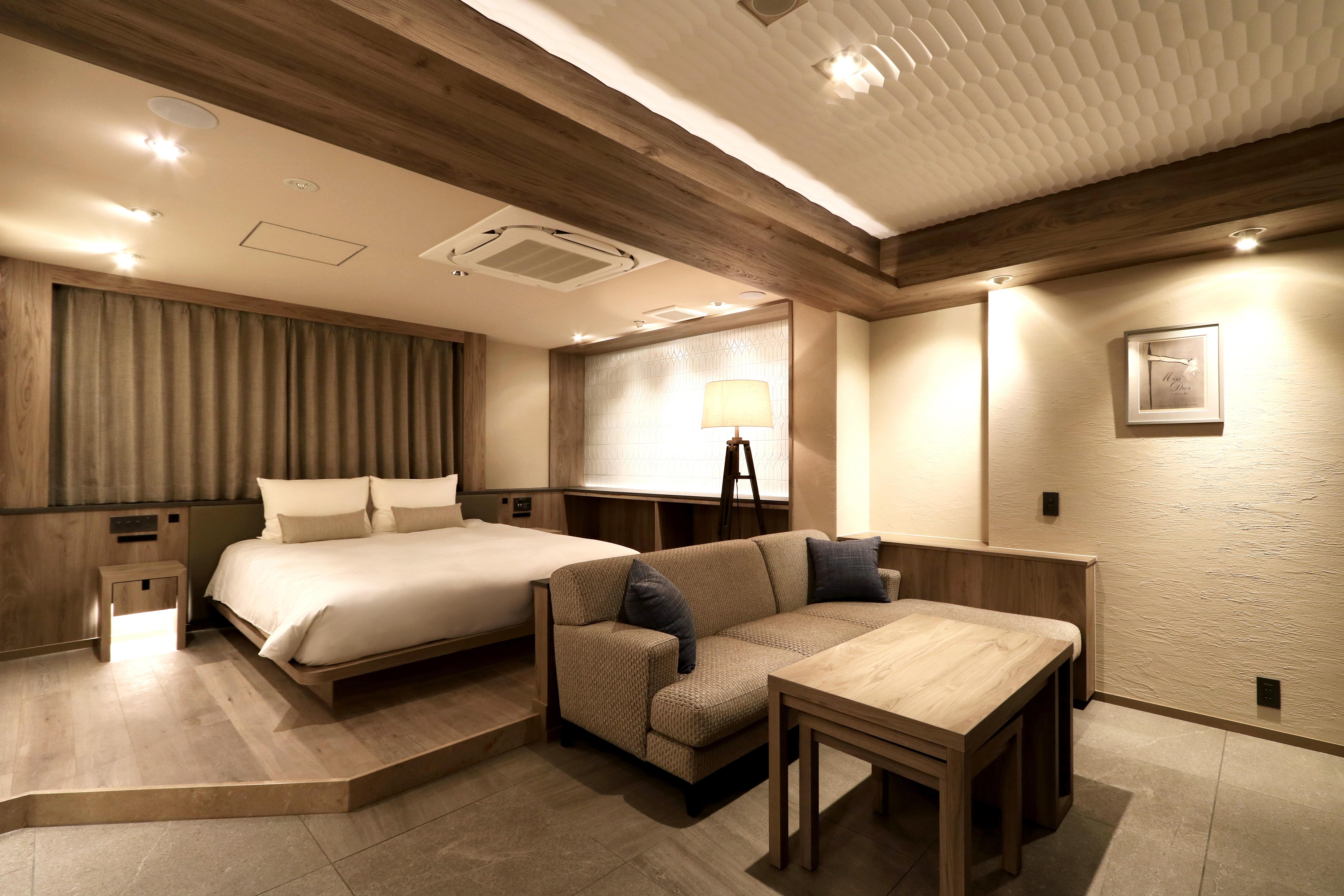 【スタンダードキングC（一例）】客室全体