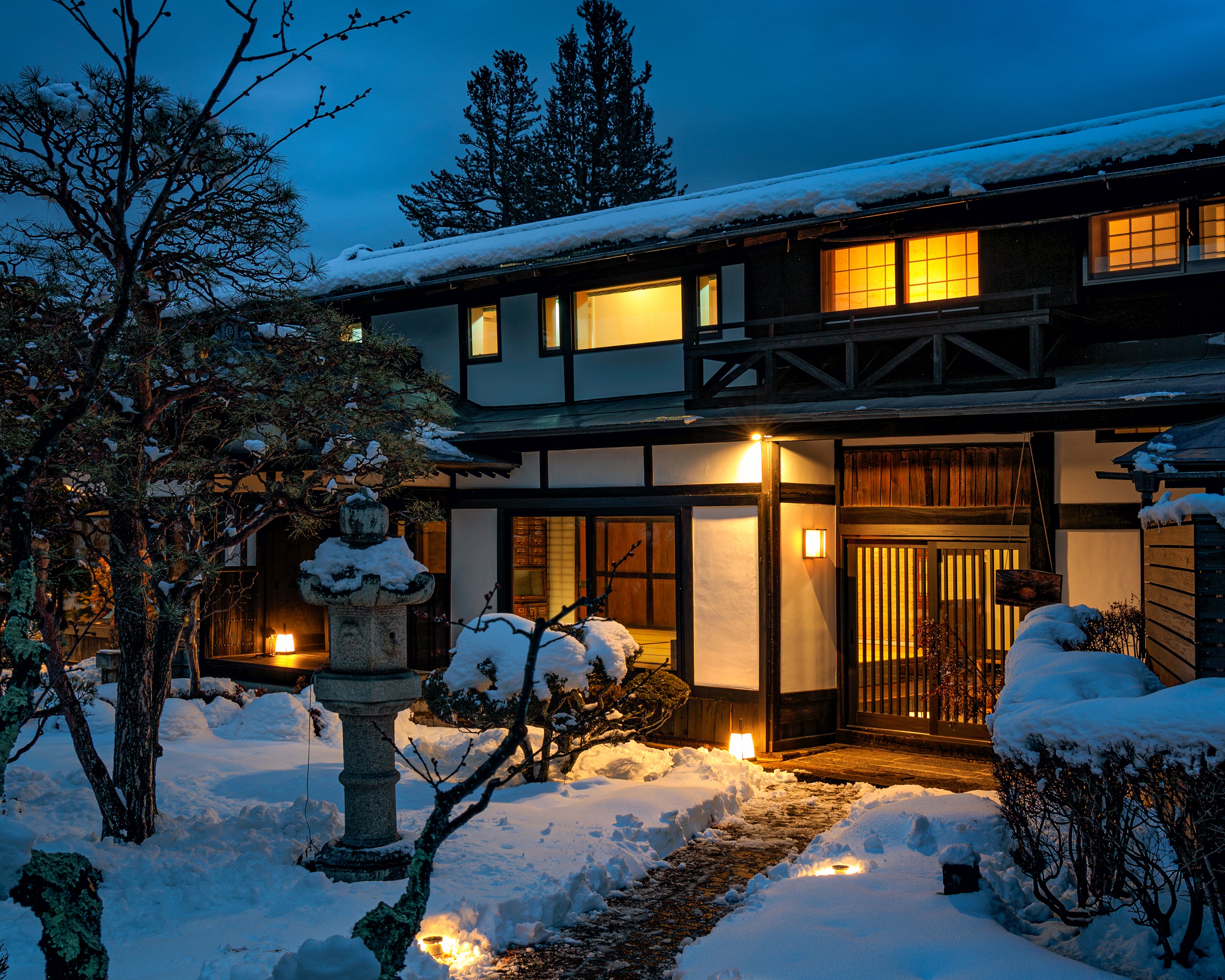 岳麓翠苑＿雪景色
