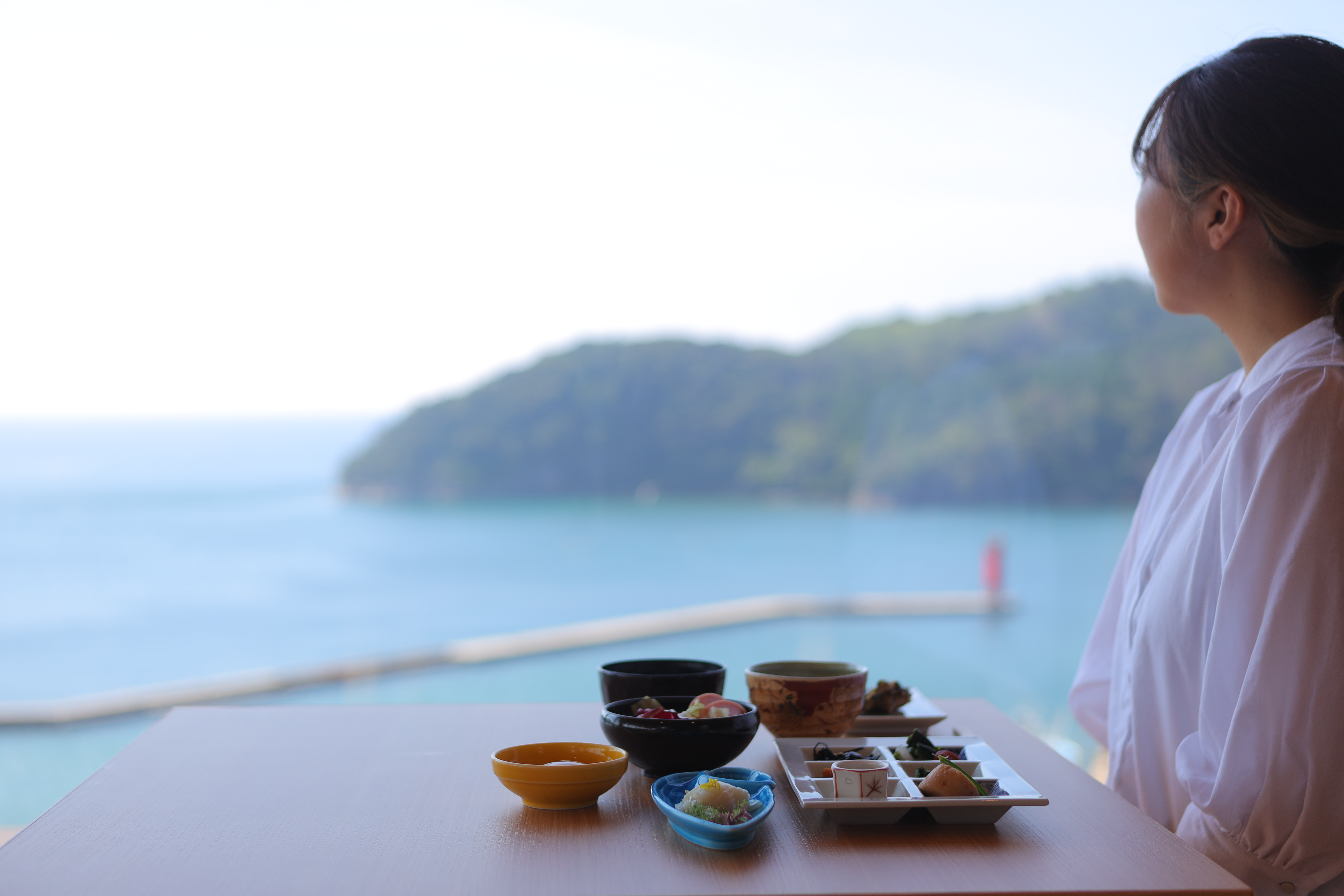朝食　島の和定食