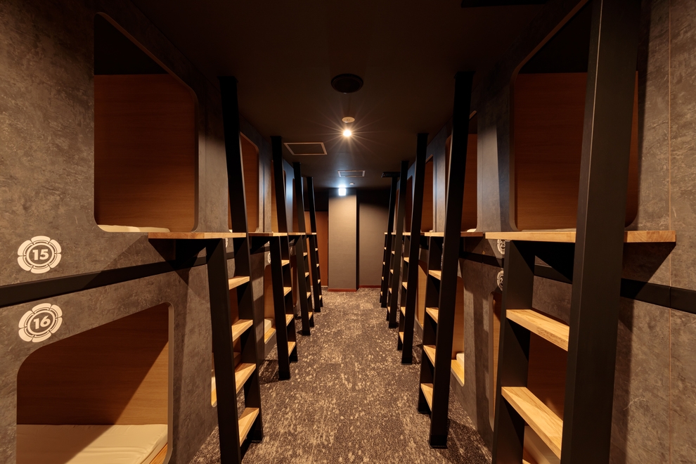 カプセルホテル　朝食付きプラン　※男性専用