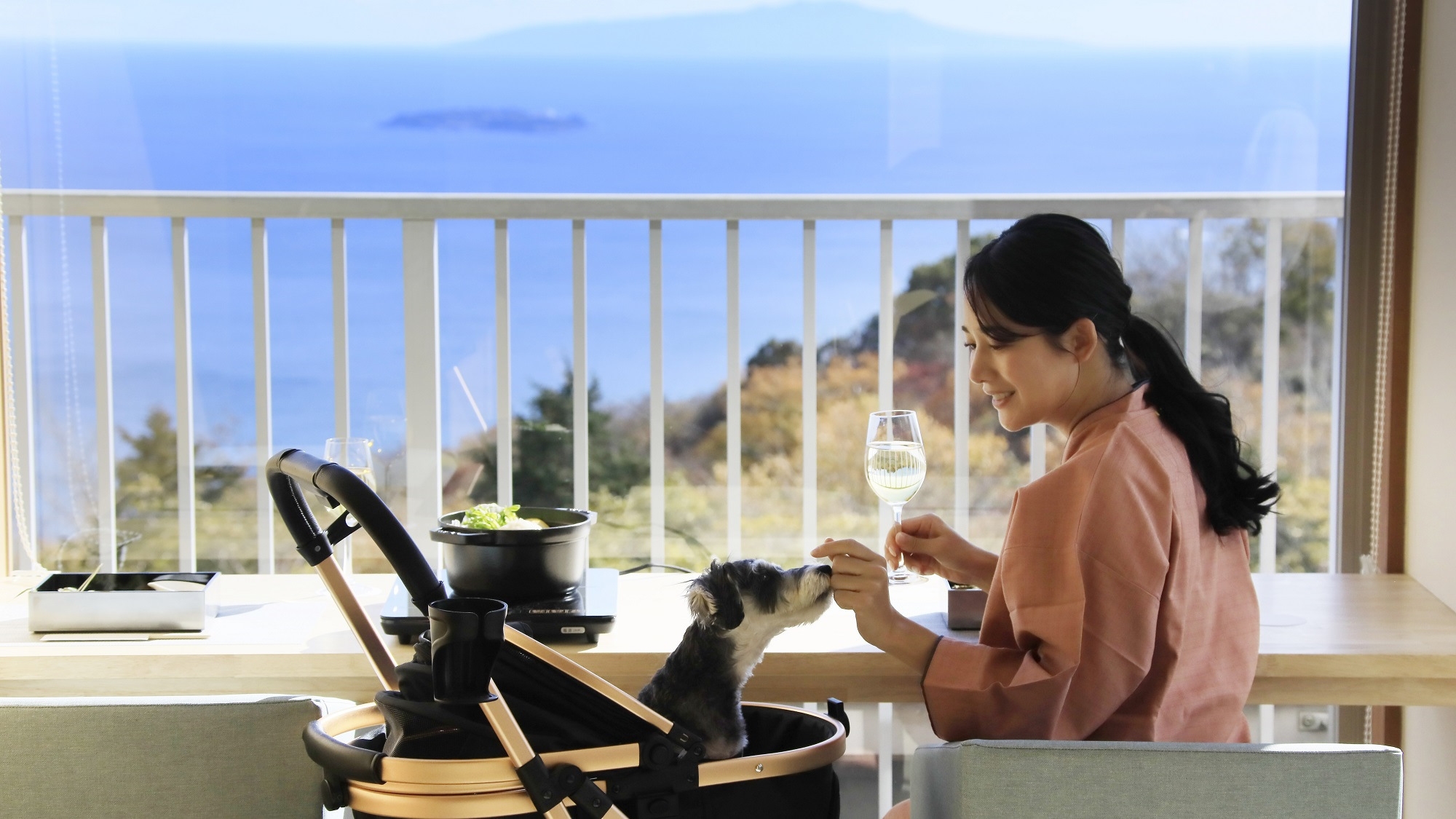 【愛犬記念日】3大特典でお誕生日やうちの子記念日をお祝い！ゆるりで旅の思い出づくり＜■特選鍋会席＞