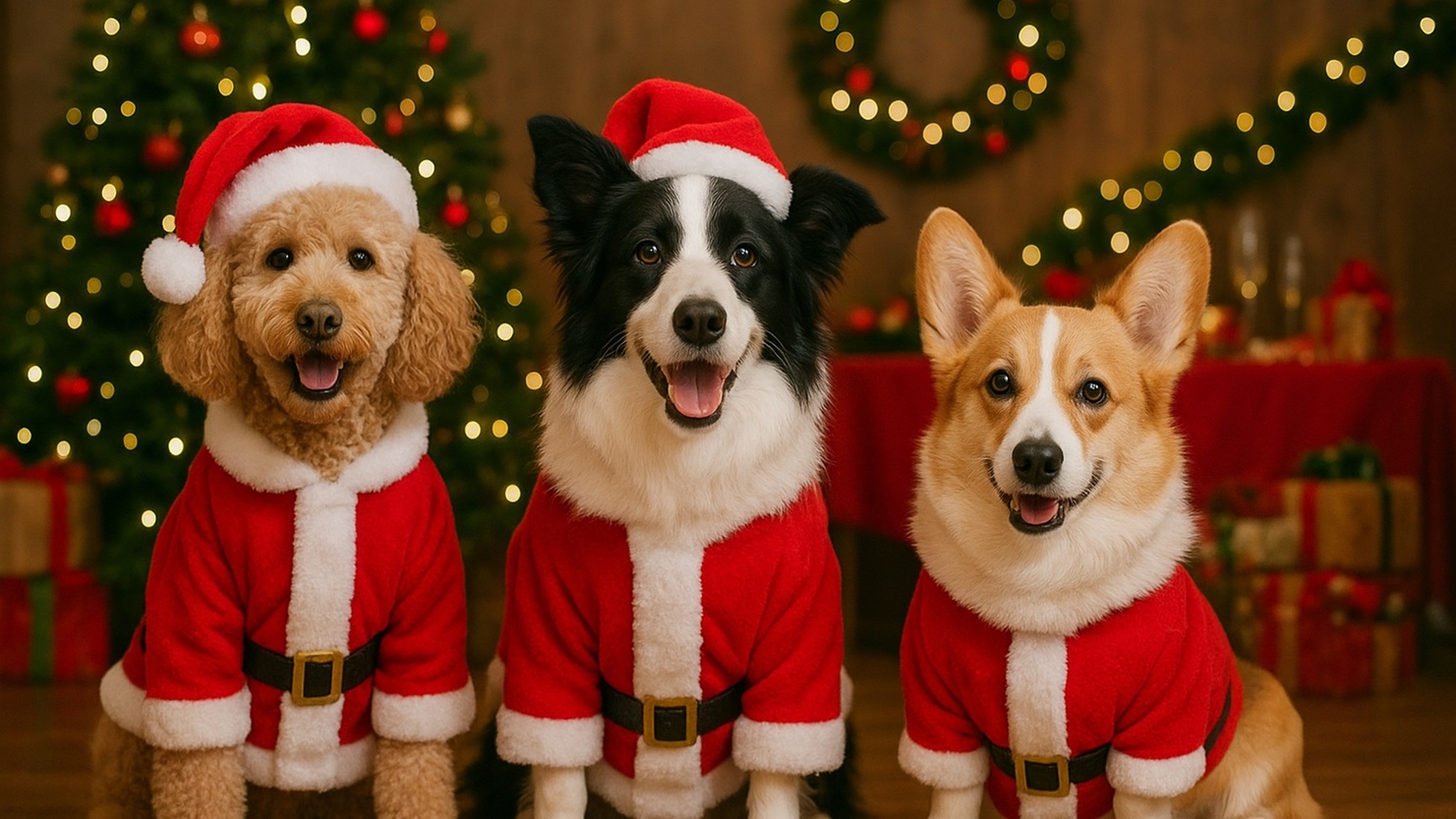 【Xmas限定】わんこと温泉で過ごすゆるりクリスマス旅★わんこケーキ＆おもちゃ特典付＜★基本鍋会席＞