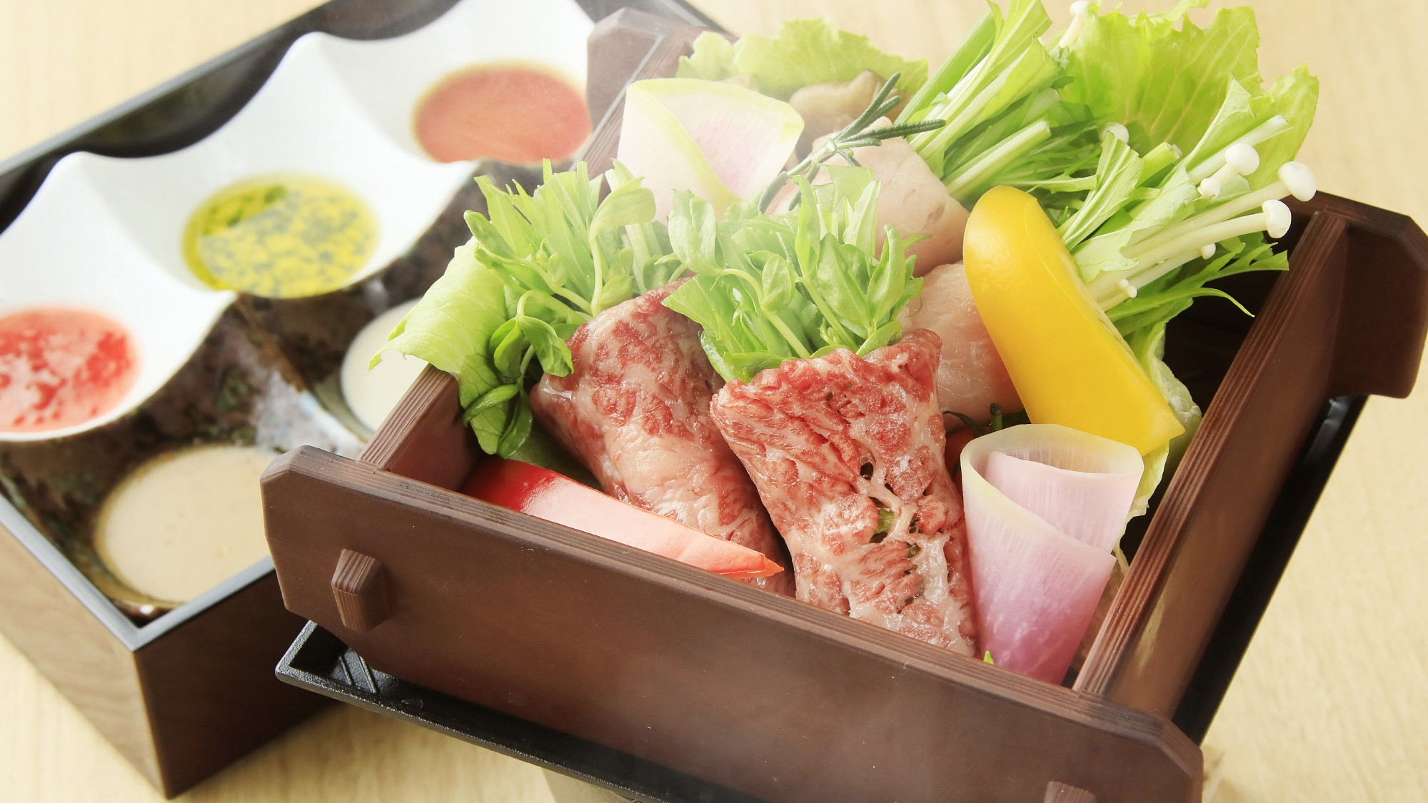 【ご夕食】基本鍋会席　※一例