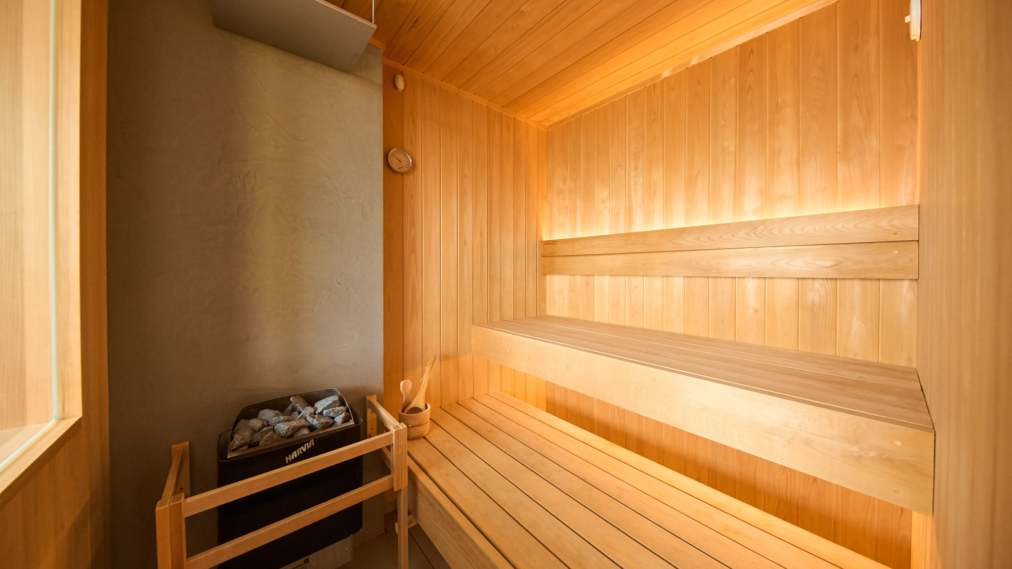 セルフロウリュができるプライベートサウナ