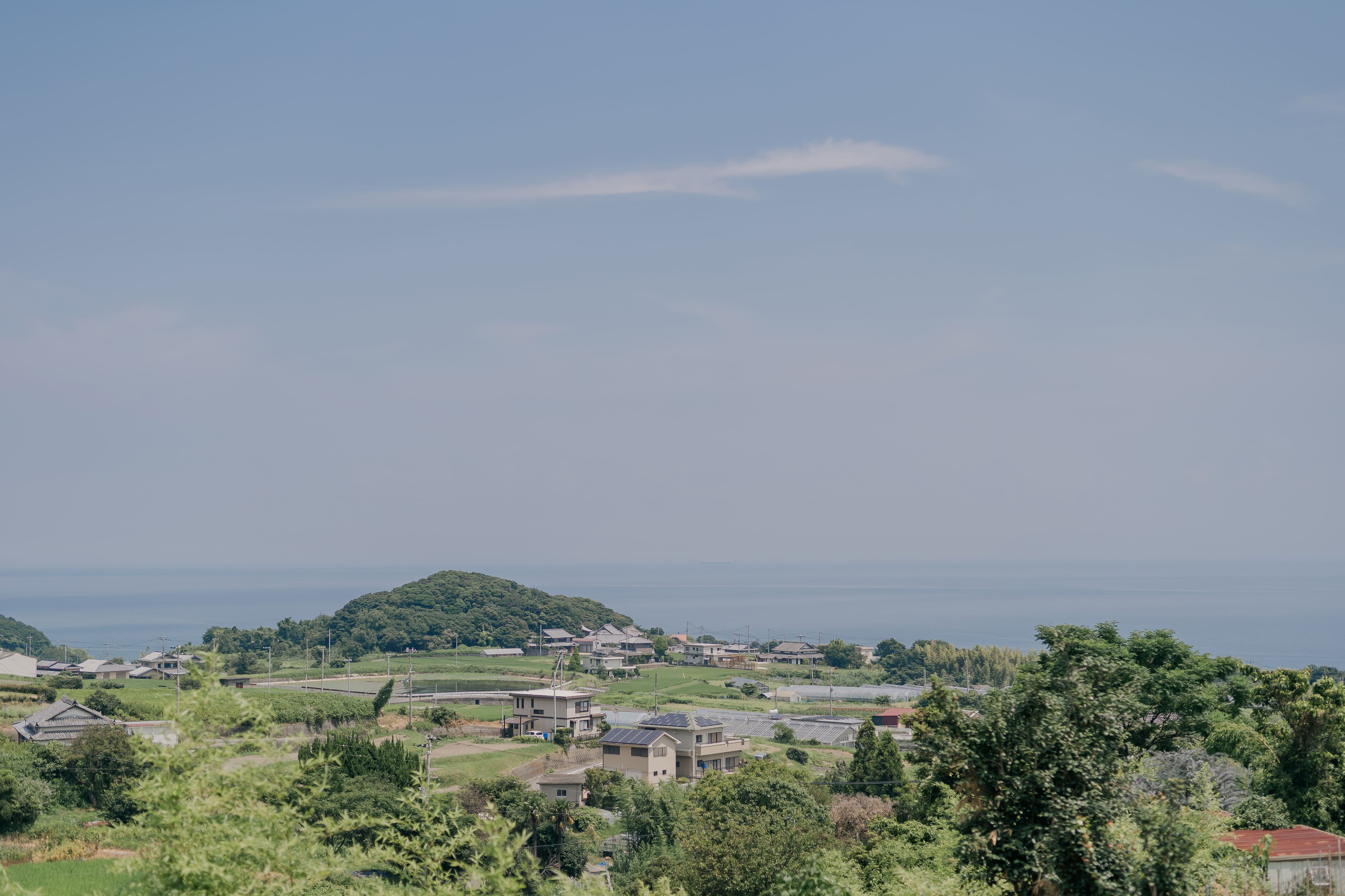 淡路島の海を一望できるロケーション